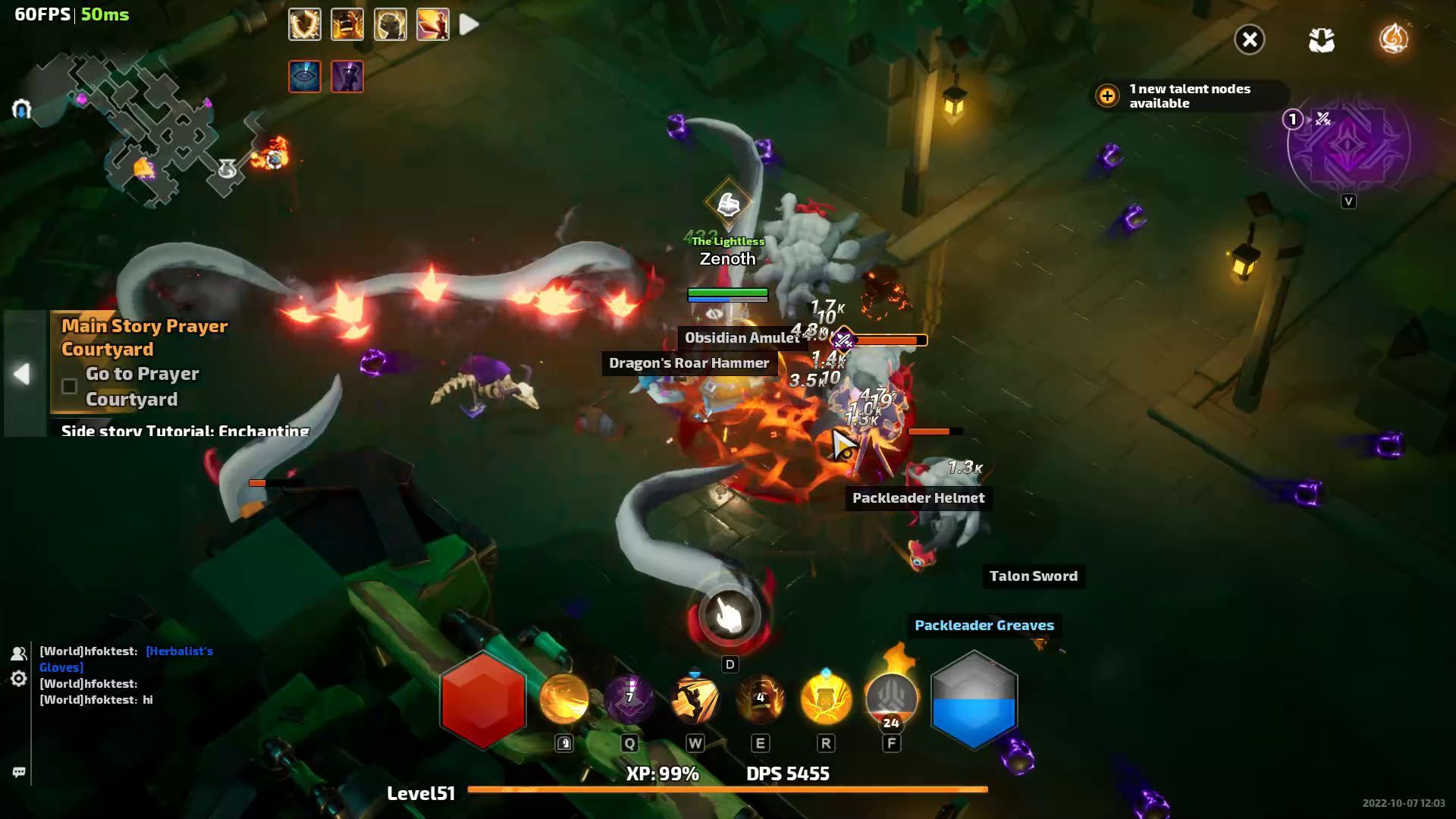 Berserker Rehan Class in Combat