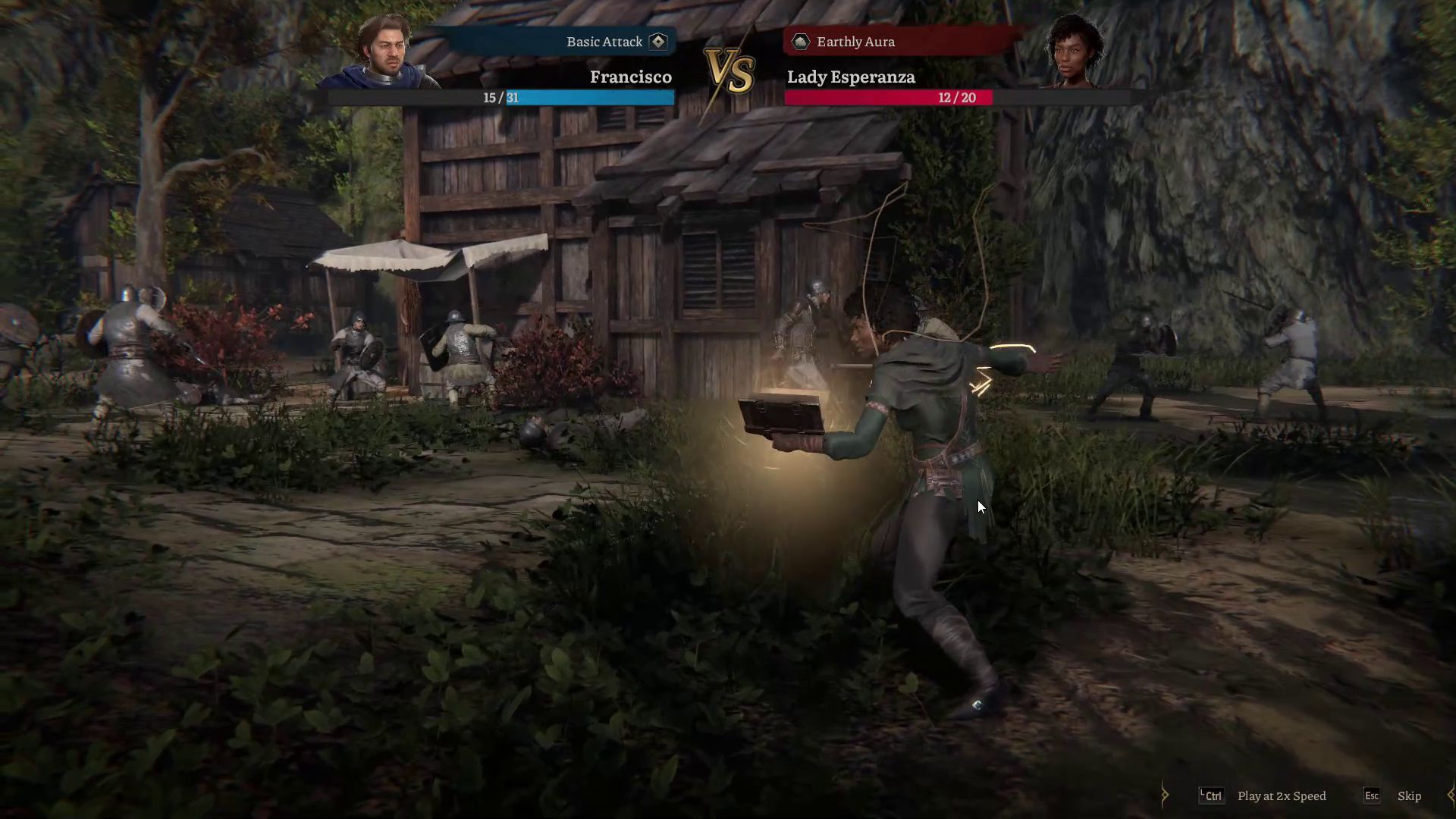 Cinematic Combat in Lost Eidolons