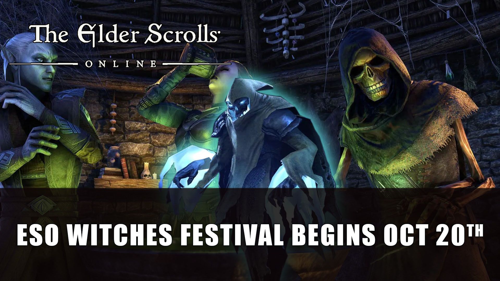 Elder Scrolls Online Witches Festival Begins Oct 20th