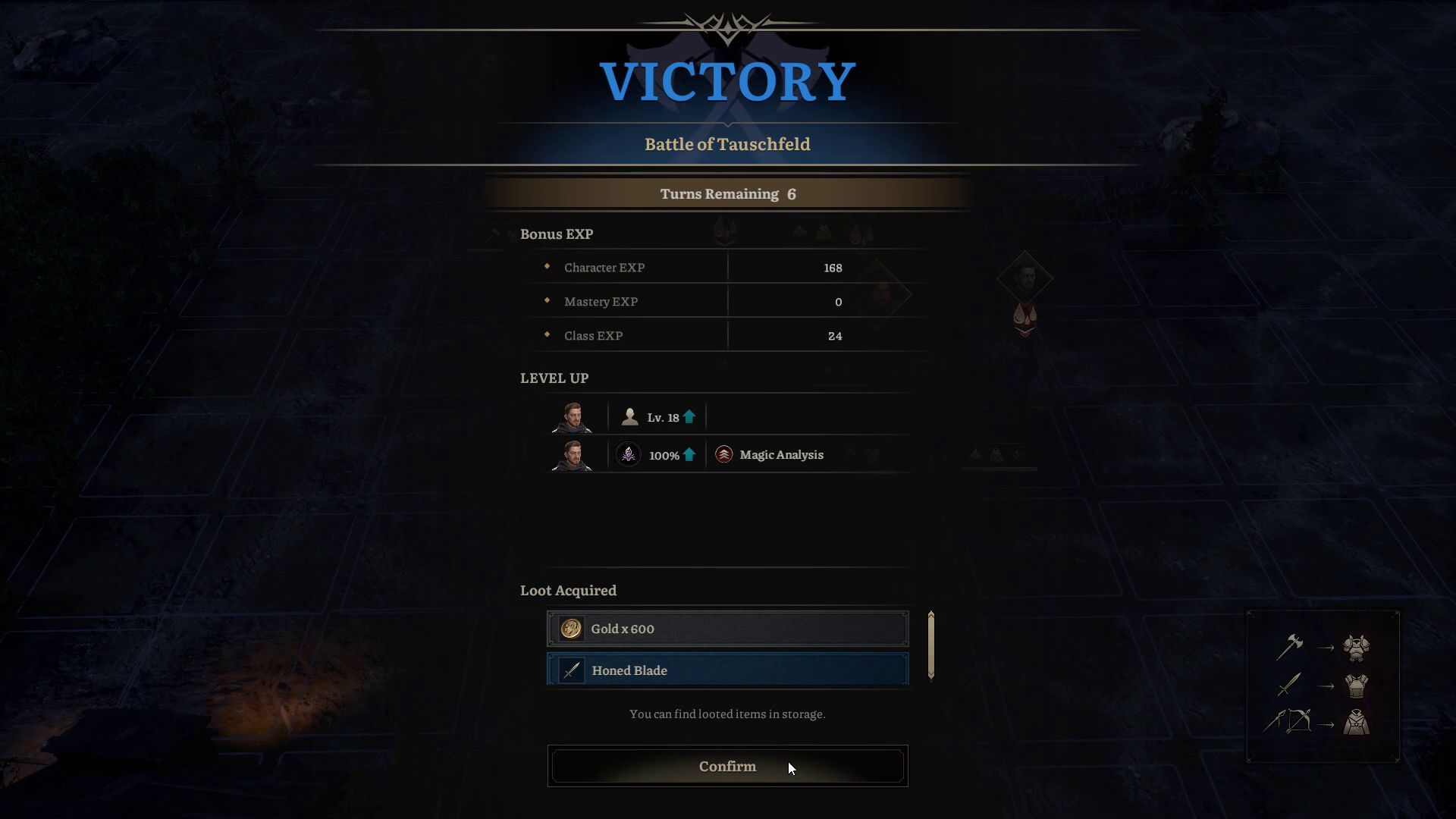 Finishing Combat in Less than 20 Turns