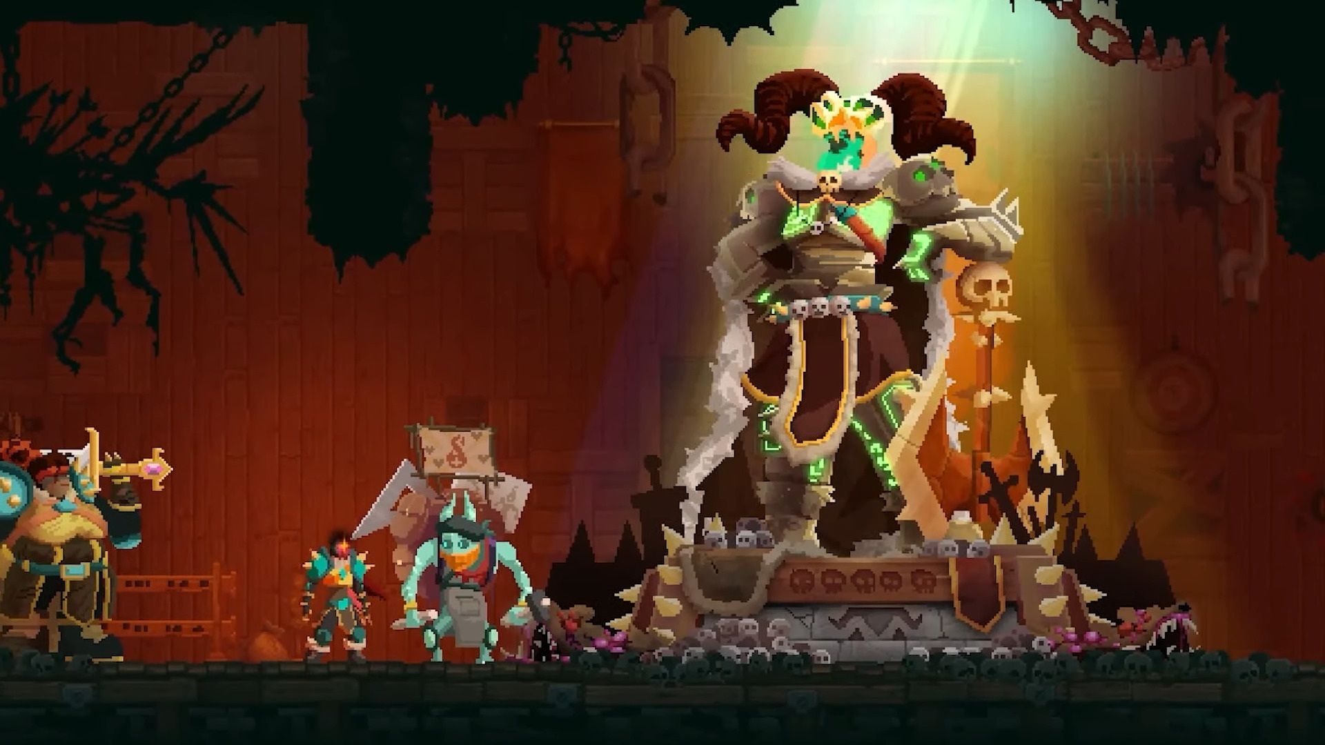 Fully Decked Out Beheaded Statue