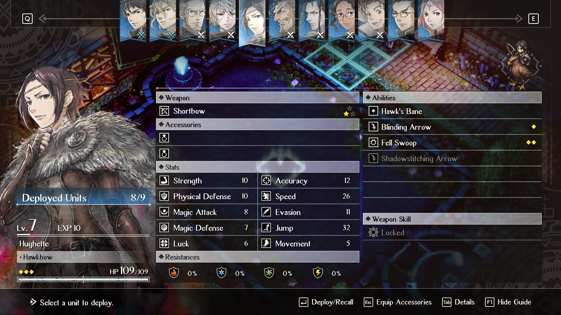 Hughette the Hawkbow
