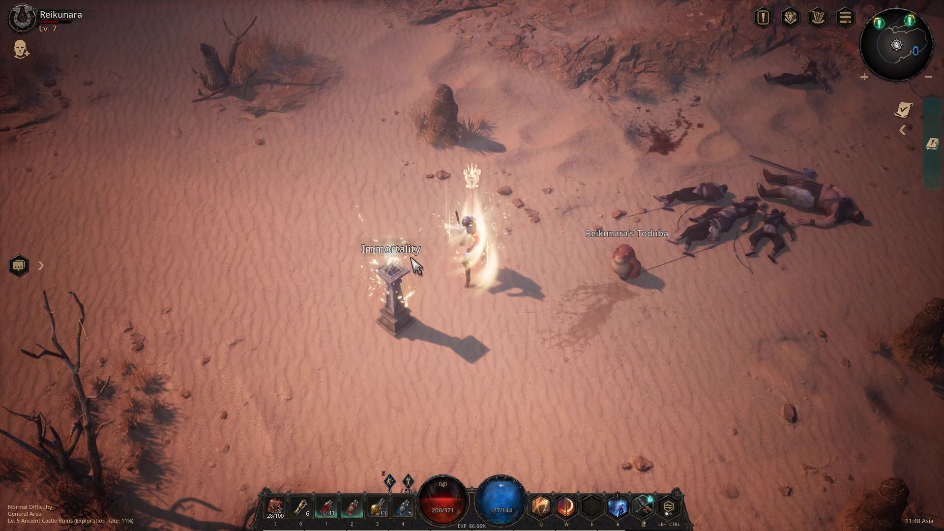 Immortality Pillar in Undecember