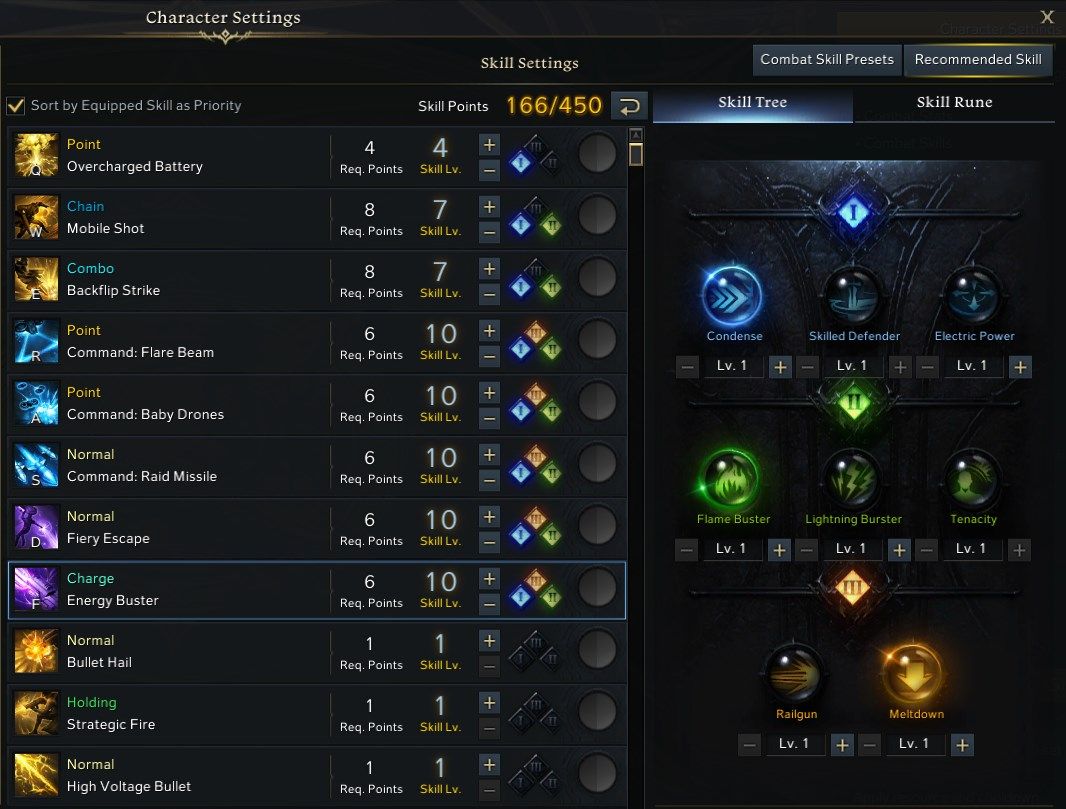 Lost Ark Machinist Best Skills and Tripods