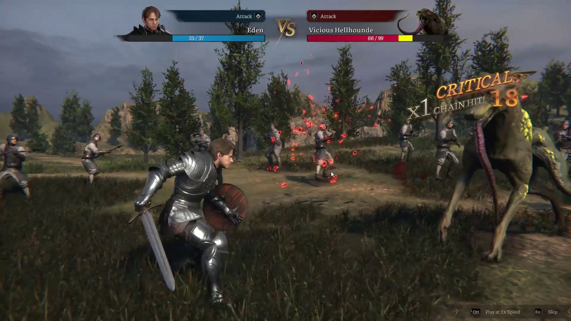 Lost Eidolons Beginner Guide - Knight Class in Combat
