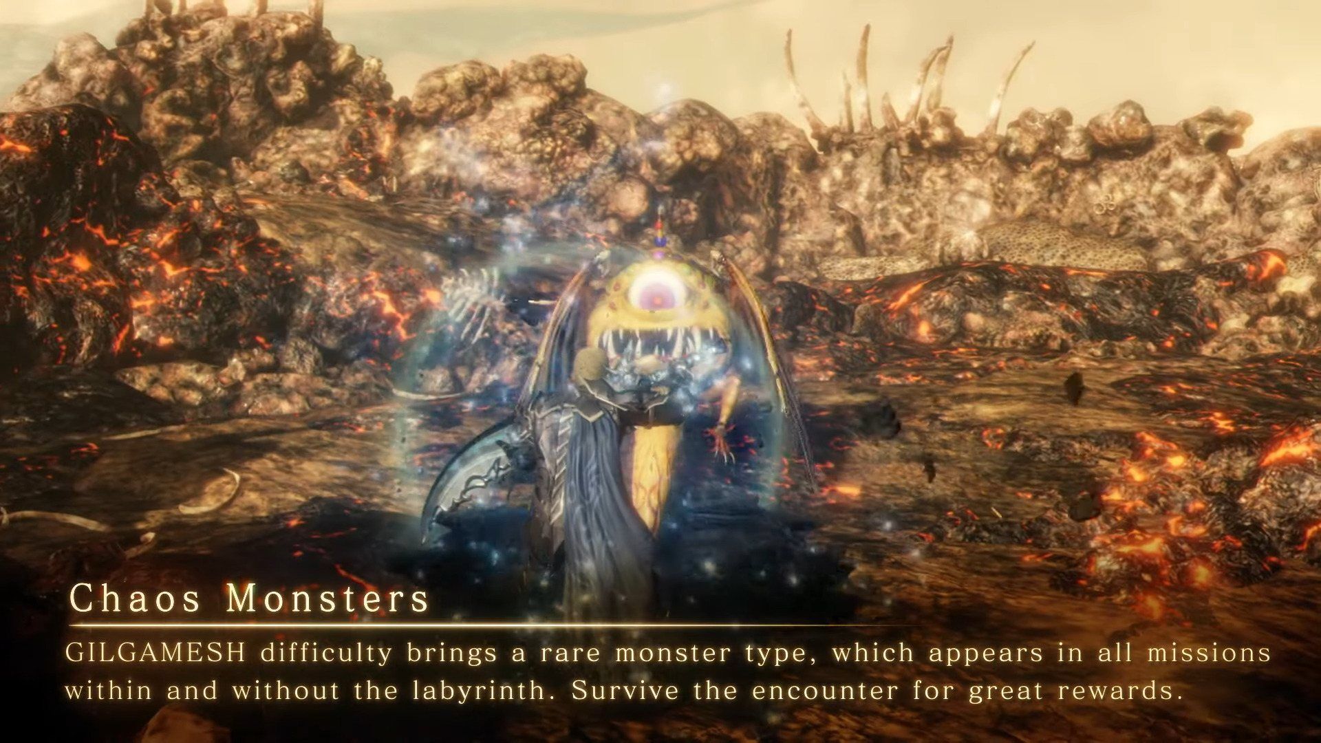 Newly Buffed Chaos Monsters in Stranger of Paradise