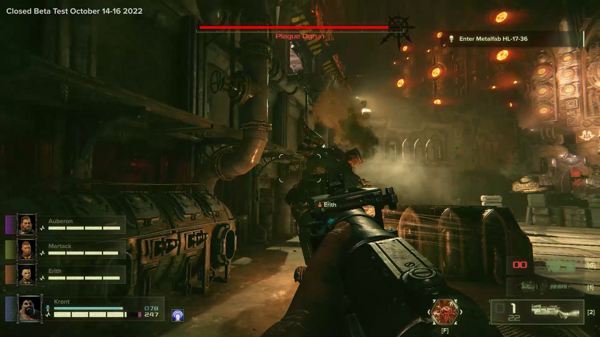 Plague Ogryn Boss in Warhammer 40K Darktide