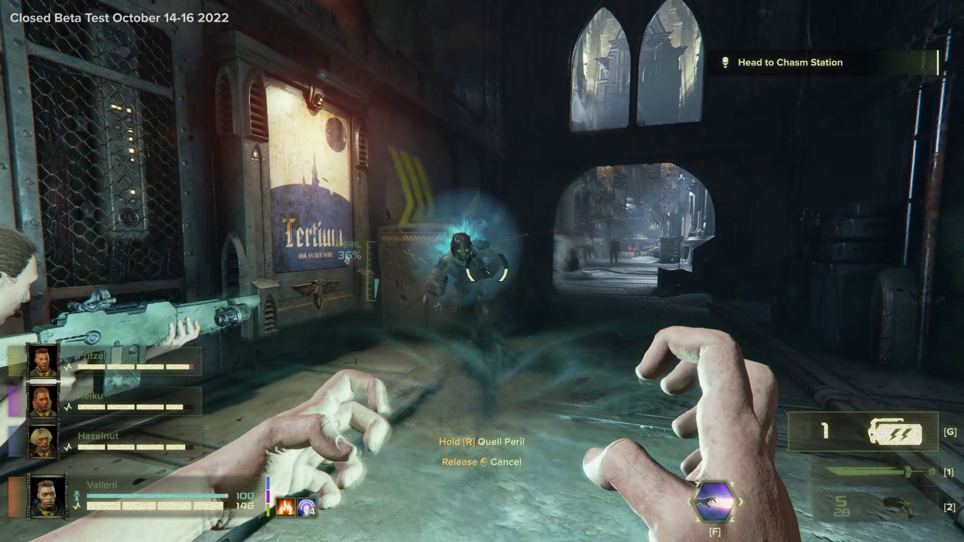 Psyker Psykinetic Class Gameplay