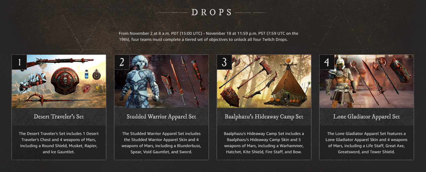 Return to Aeternum Twitch Drops