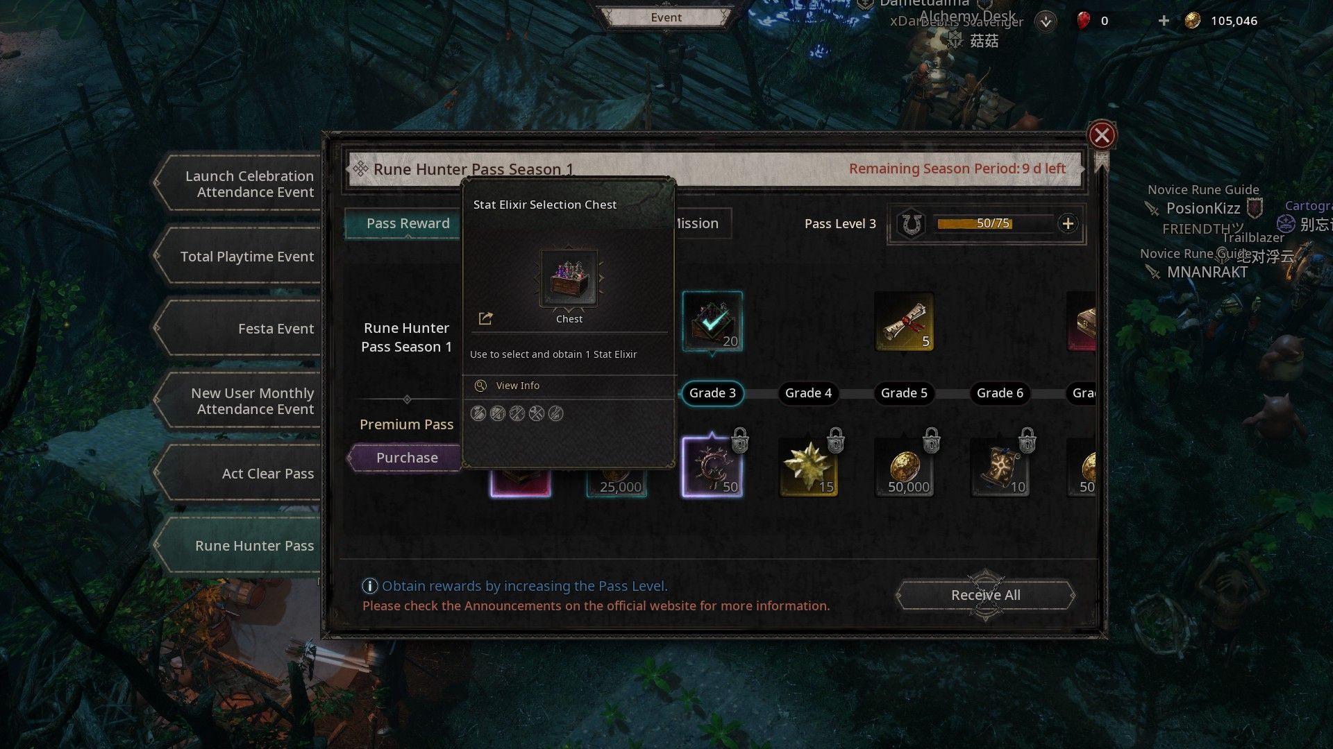 Rune Hunter Pass