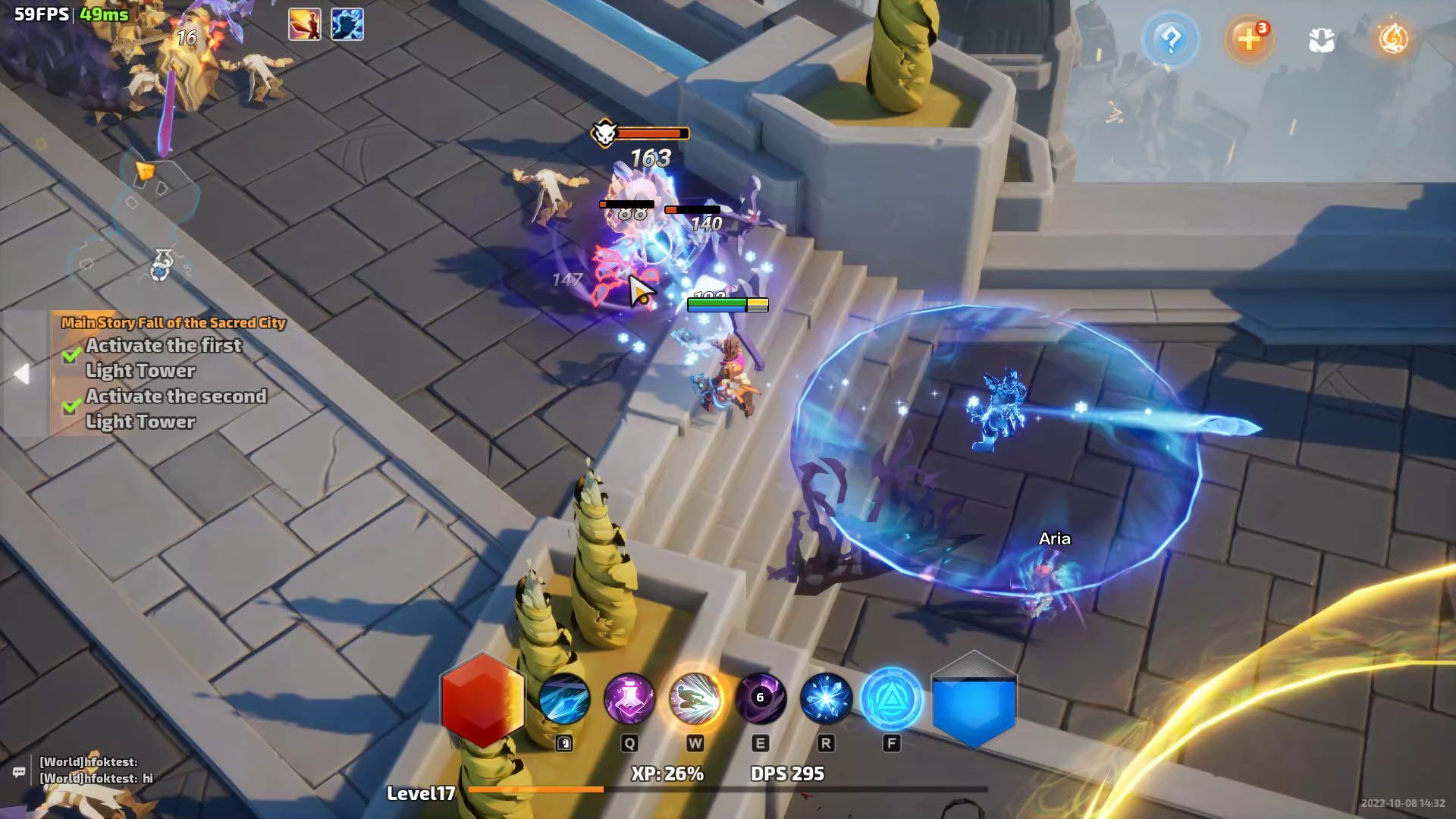 Spacetime Illusion Youga Class in Combat