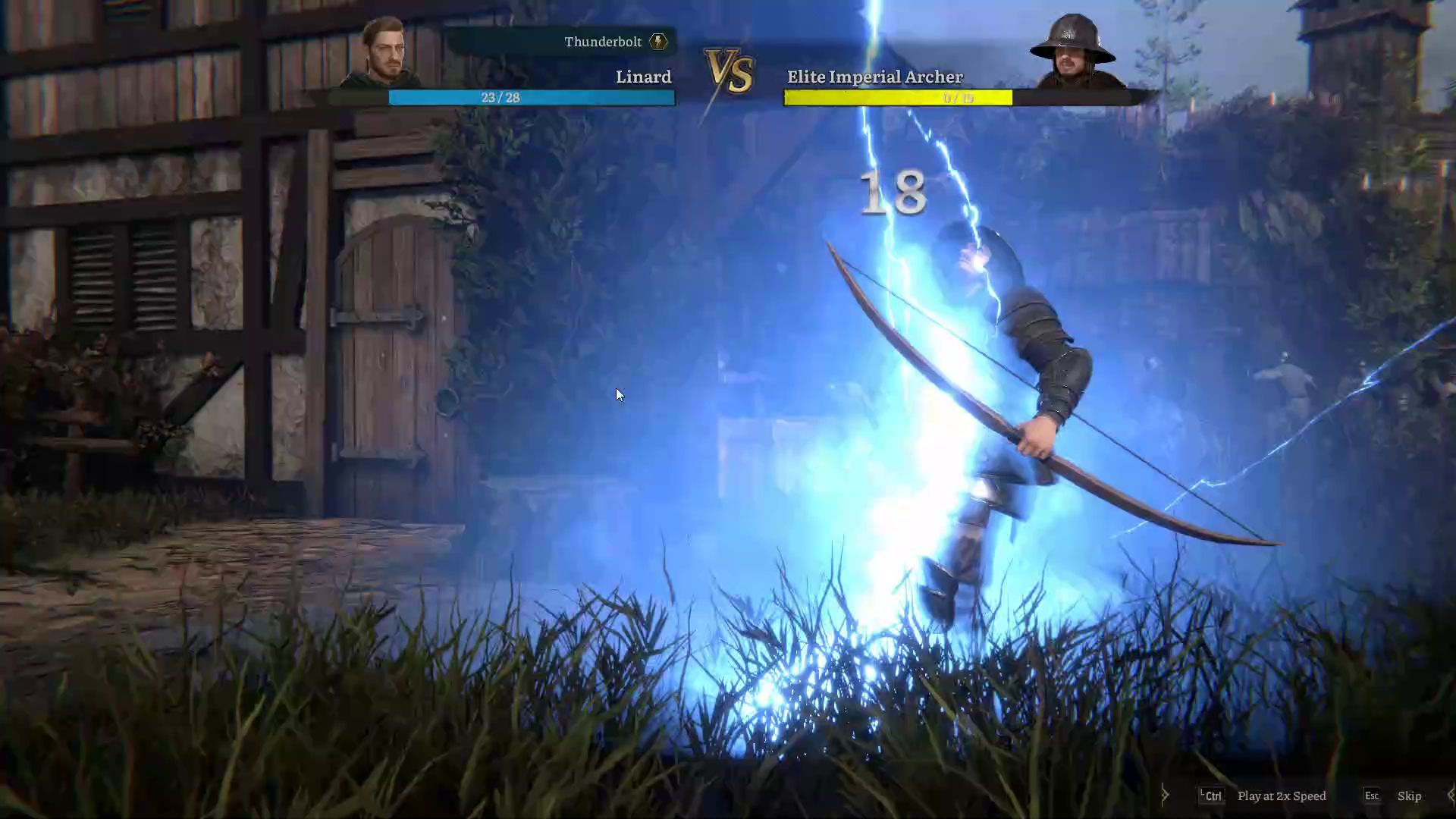 Thunderbolt Cinematic in Combat