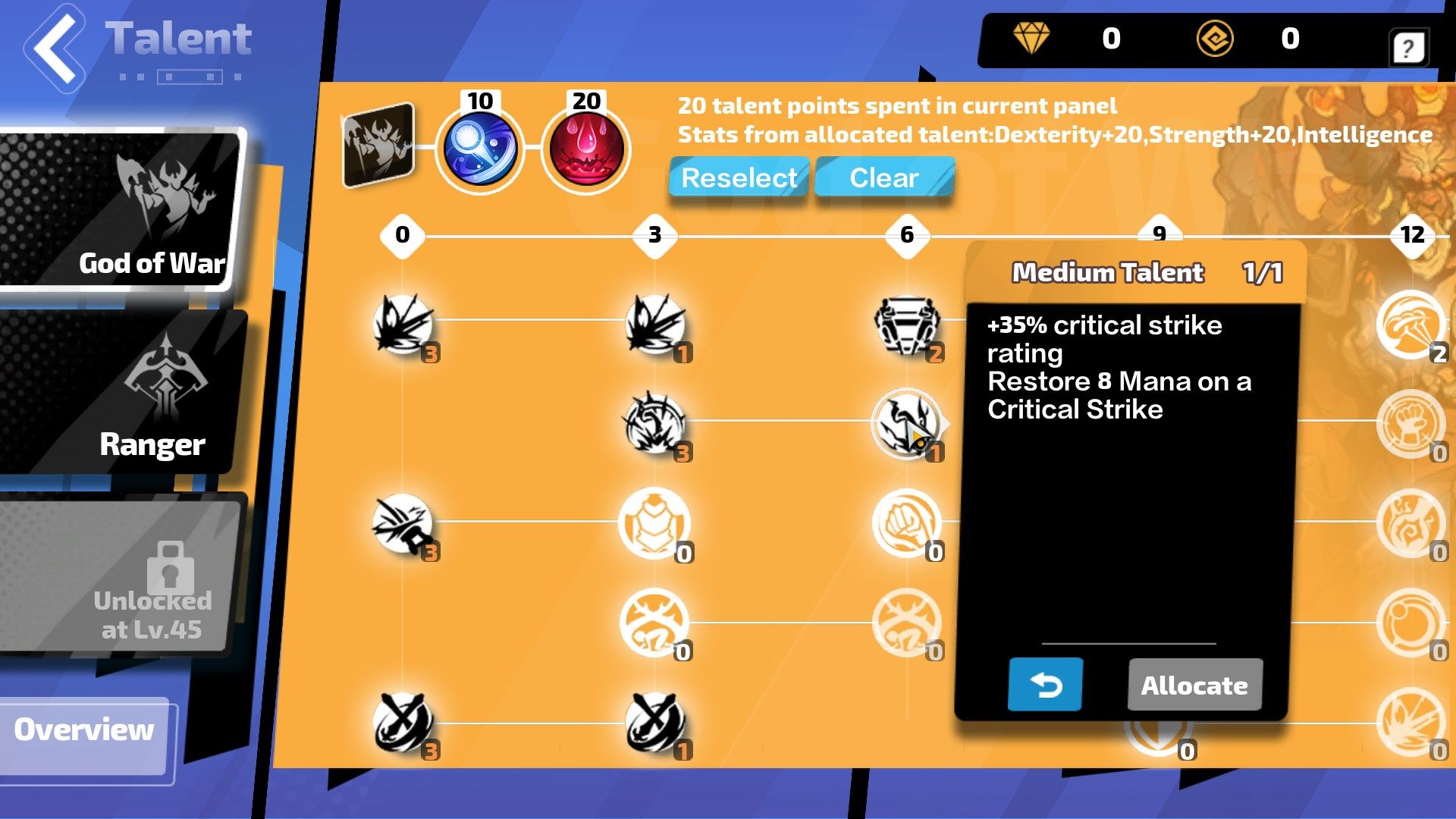 Torchlight Infinite Open Beta Class Guide - God of War Talent Tree