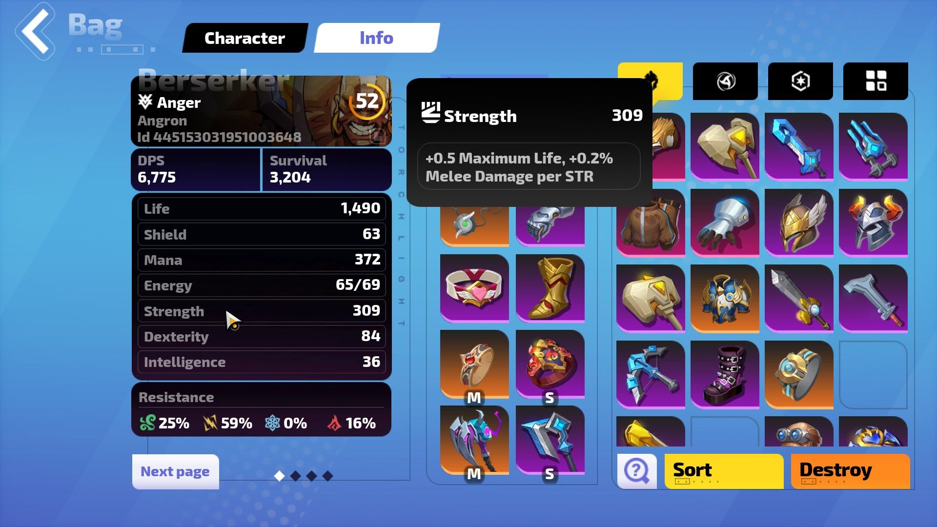 Torchlight Infinite Open Beta Class Guide - Strength Attribute