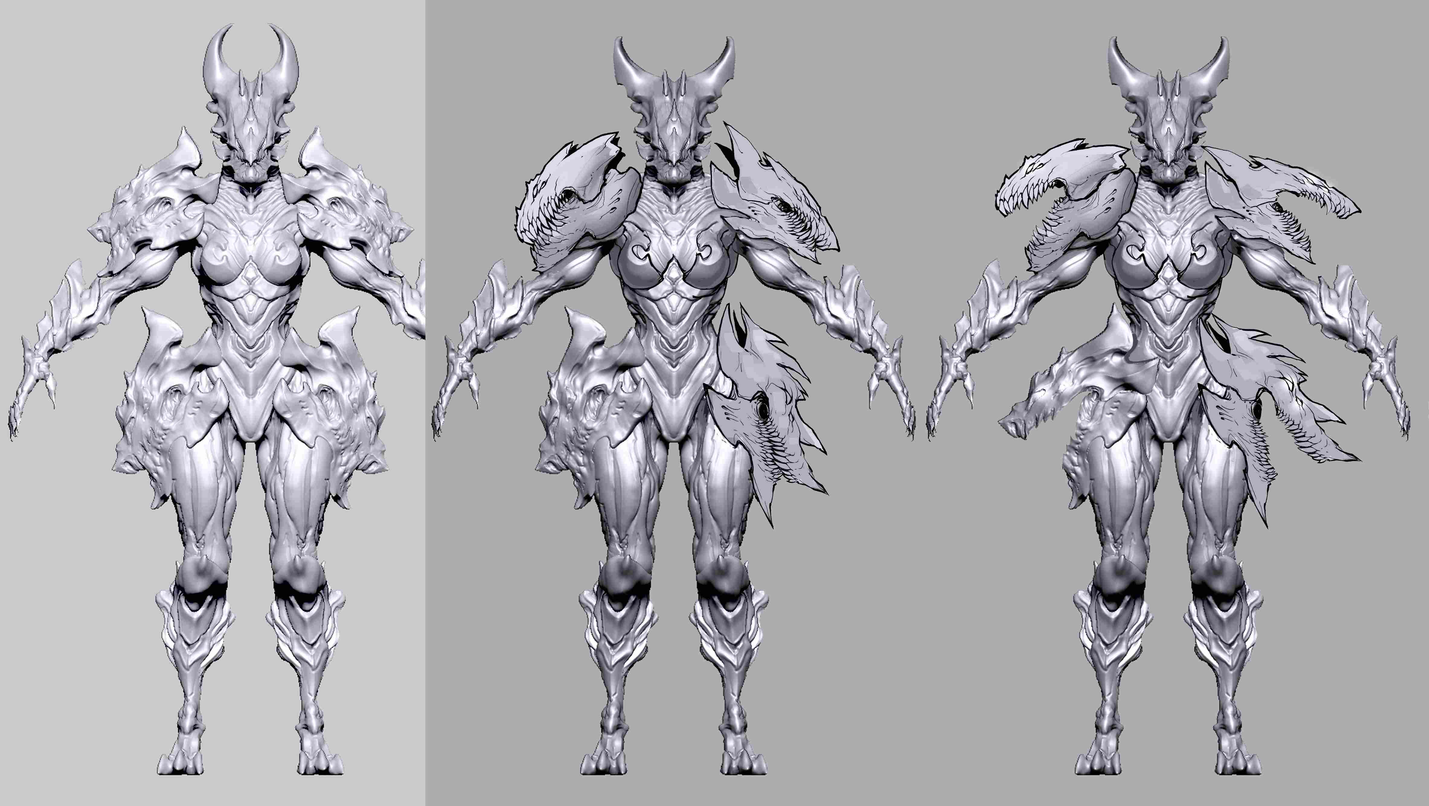 Voruna the 51st Warframe