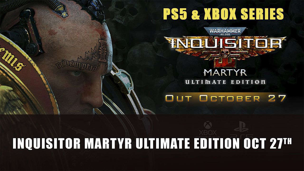 Warhammer 40k Inquisitor Martyr Ultimate Edition Oct 27th