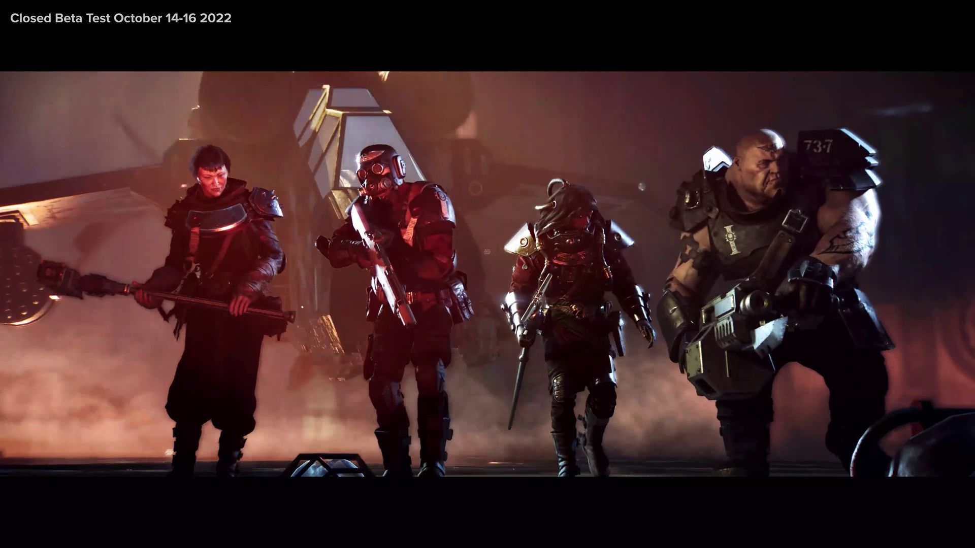 Warkhammer 40K Darktide Closed Beta Cinematic