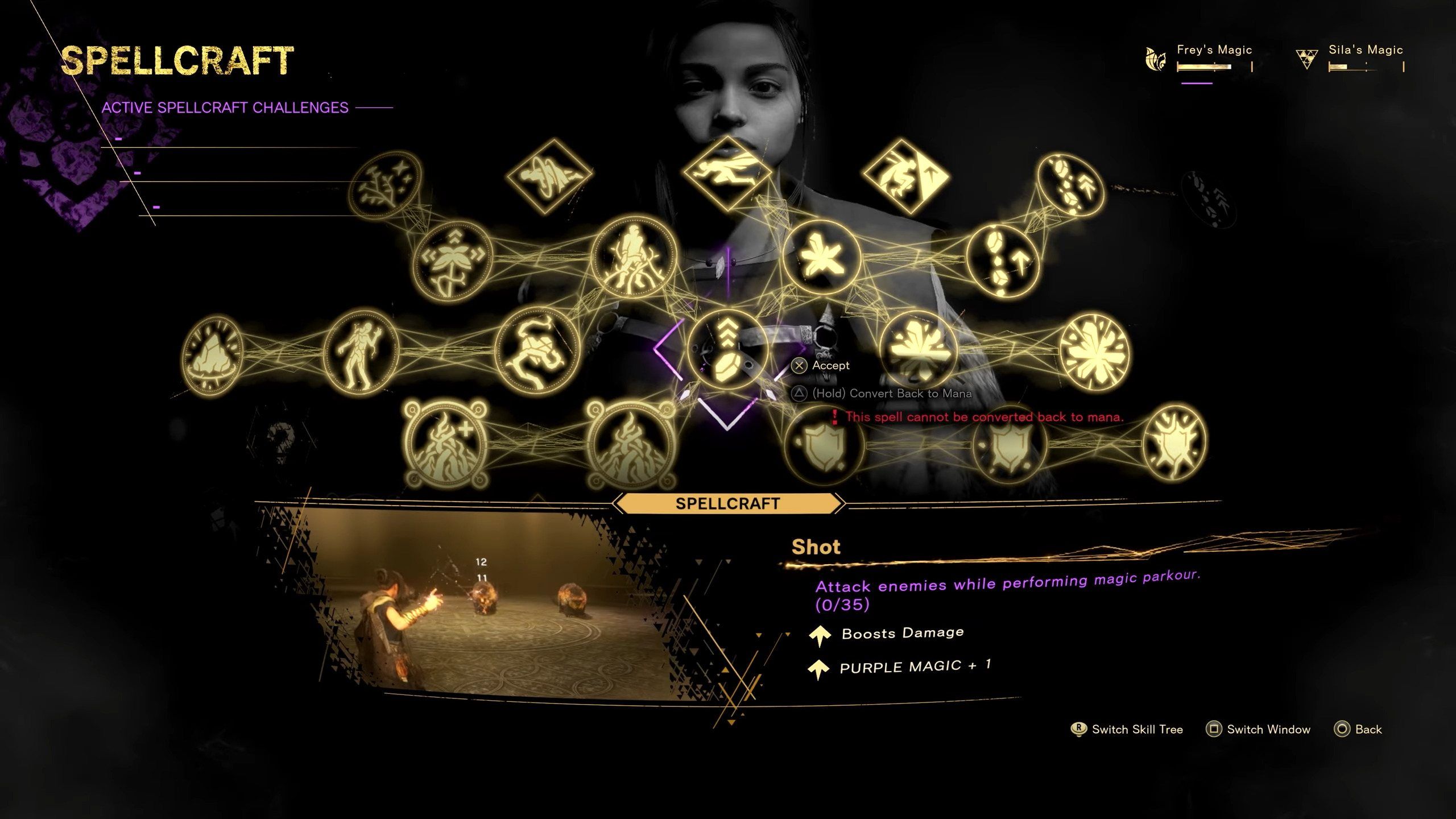 Activate Spellcraft Challenges in any Refuge
