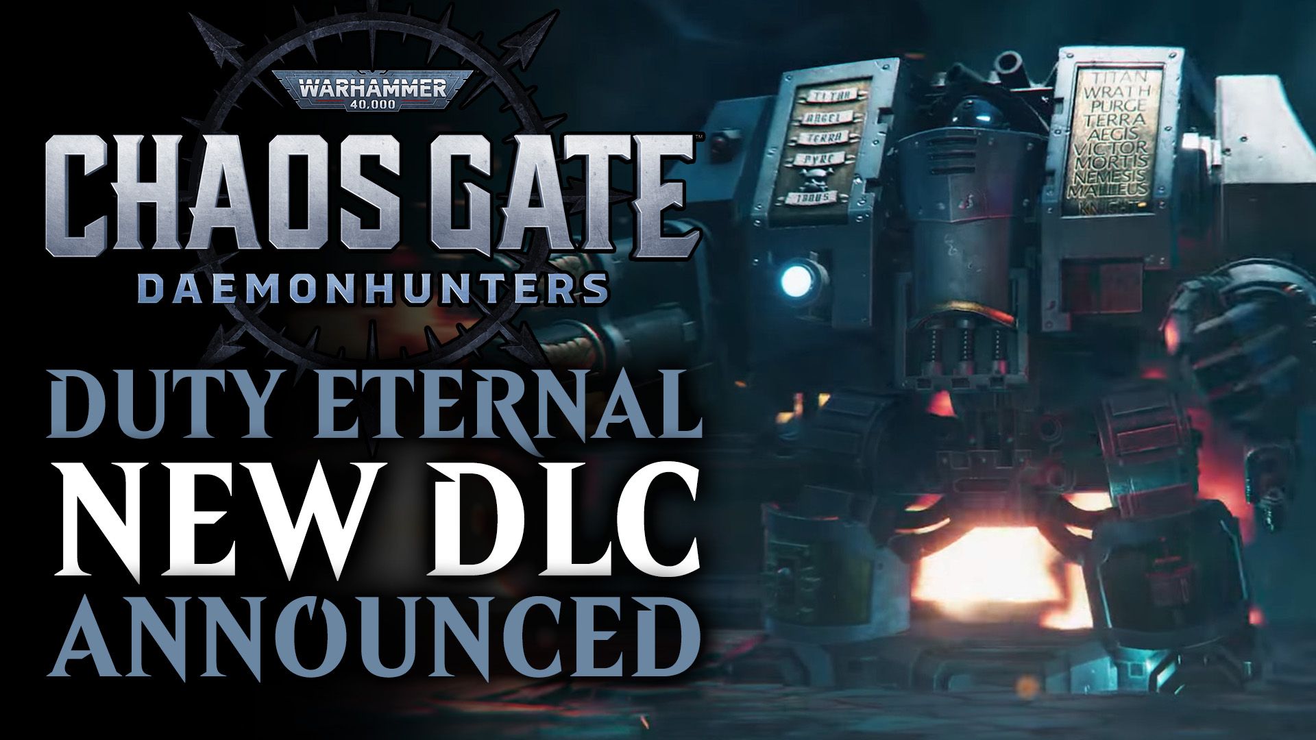 Chaos Gate Daemonhunters Duty Eternal DLC Announced