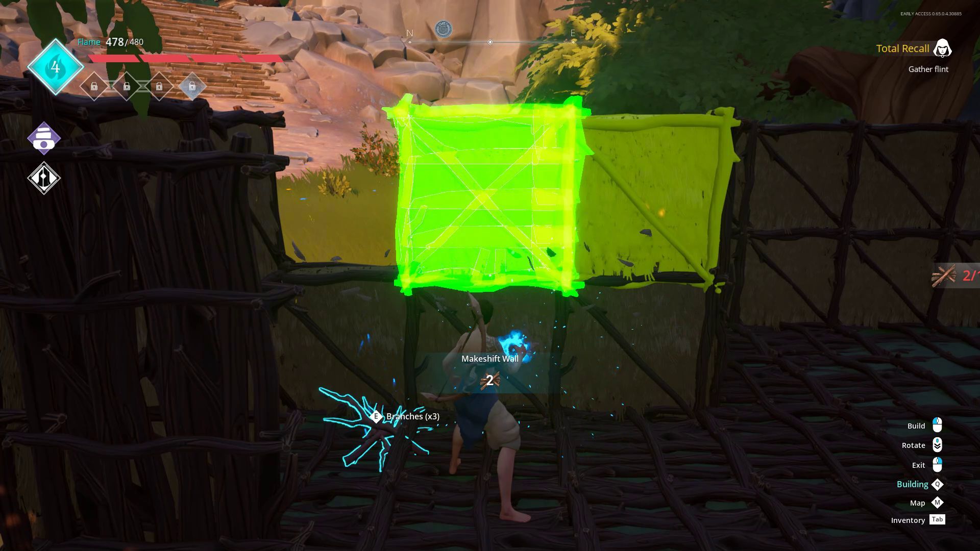 Crafting in Frozen Flame