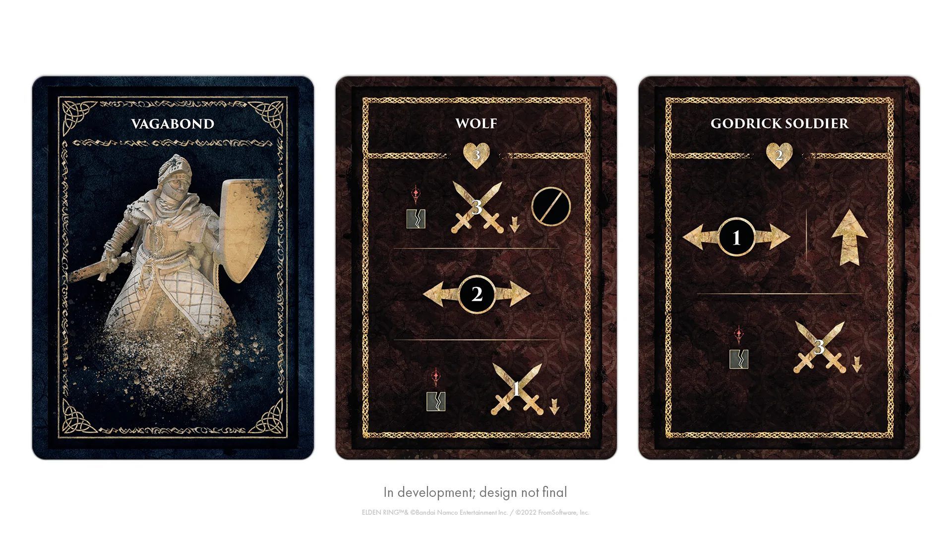 Elden Ring Boardgame Combat Action Cards