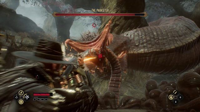 Evil West Review - The Parasiter Boss Fight