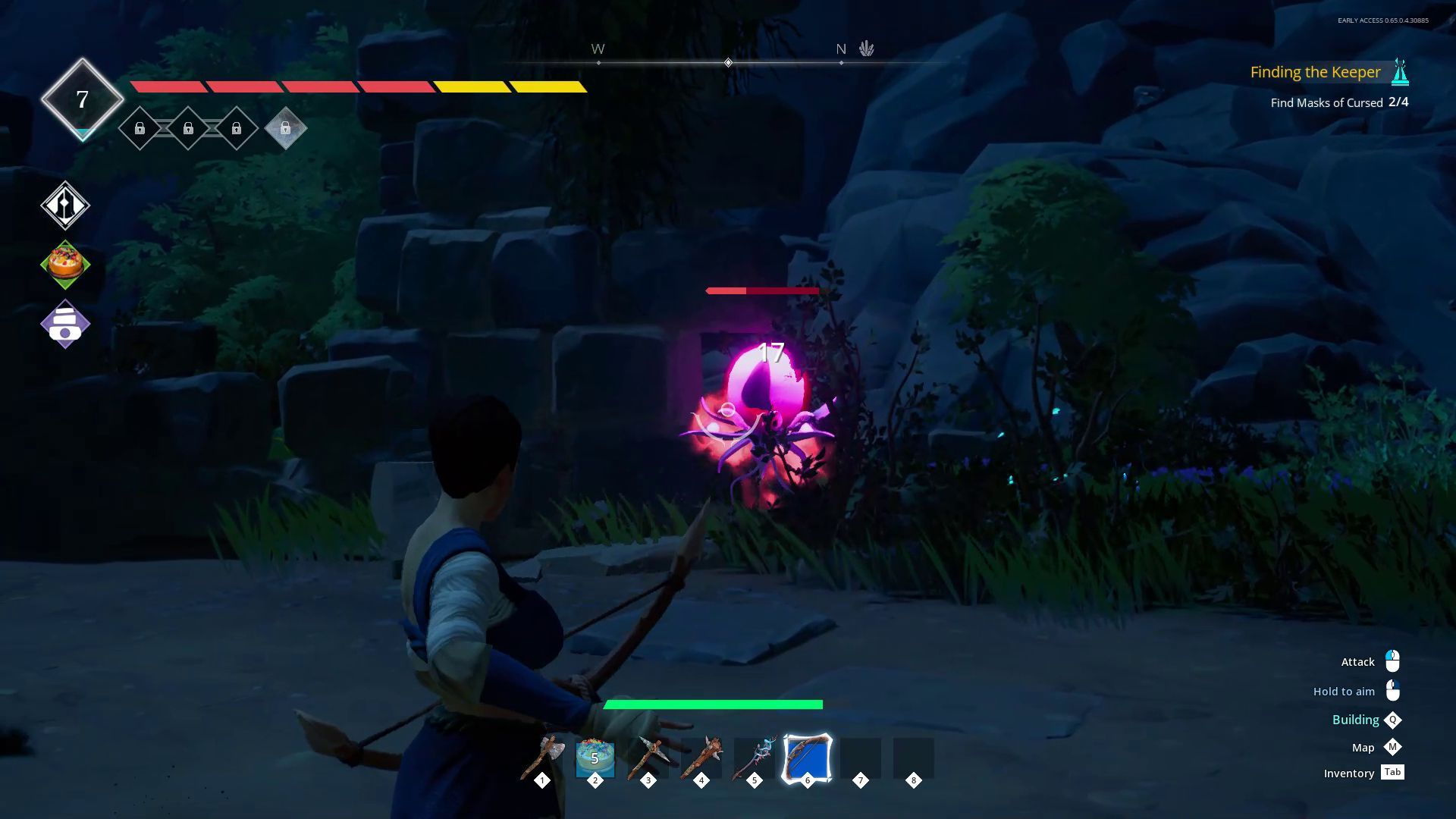 Frozen Flame Gameplay Overview - Aggressive Creatures at Night