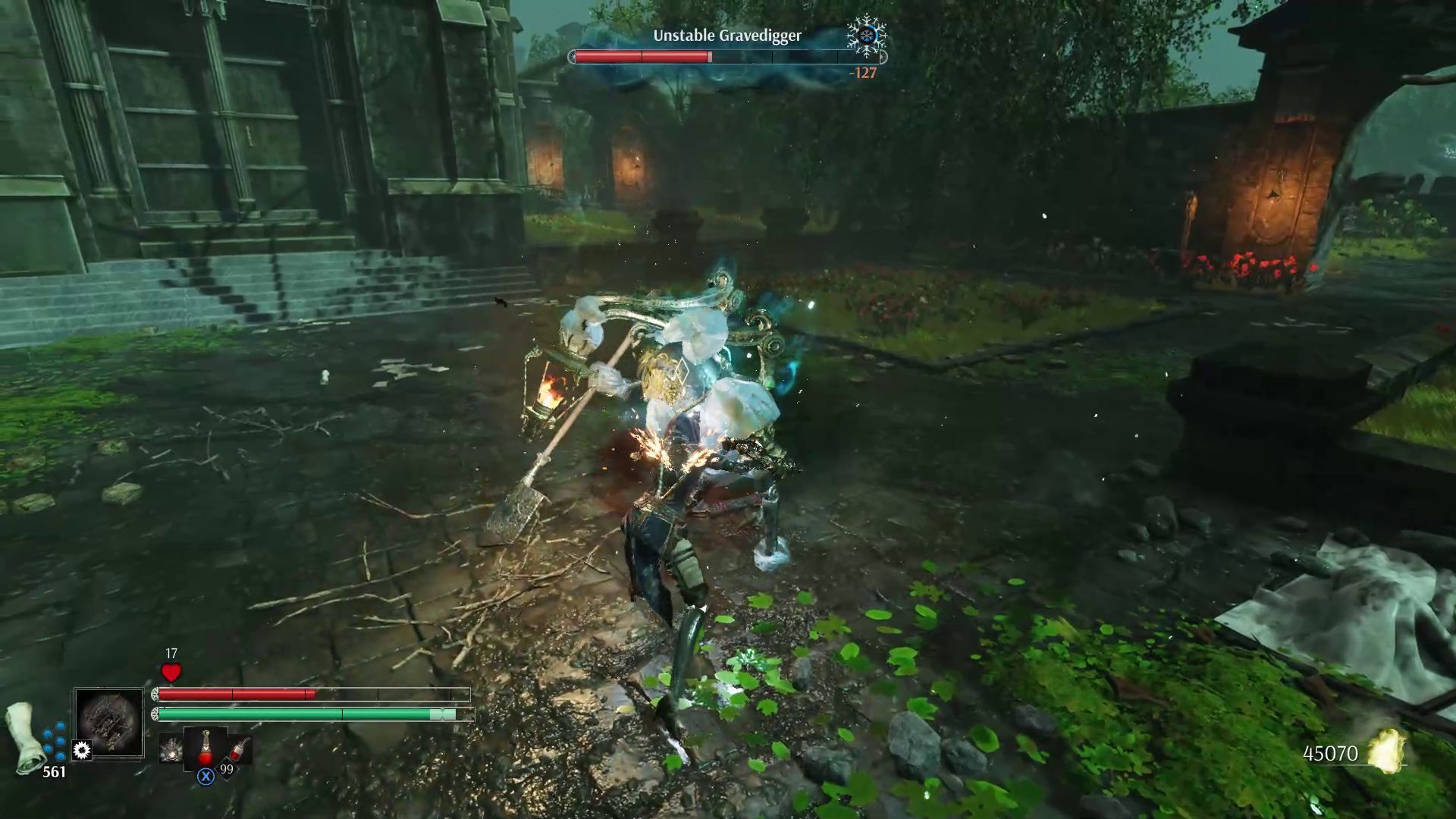 Gaia Claws in Combat