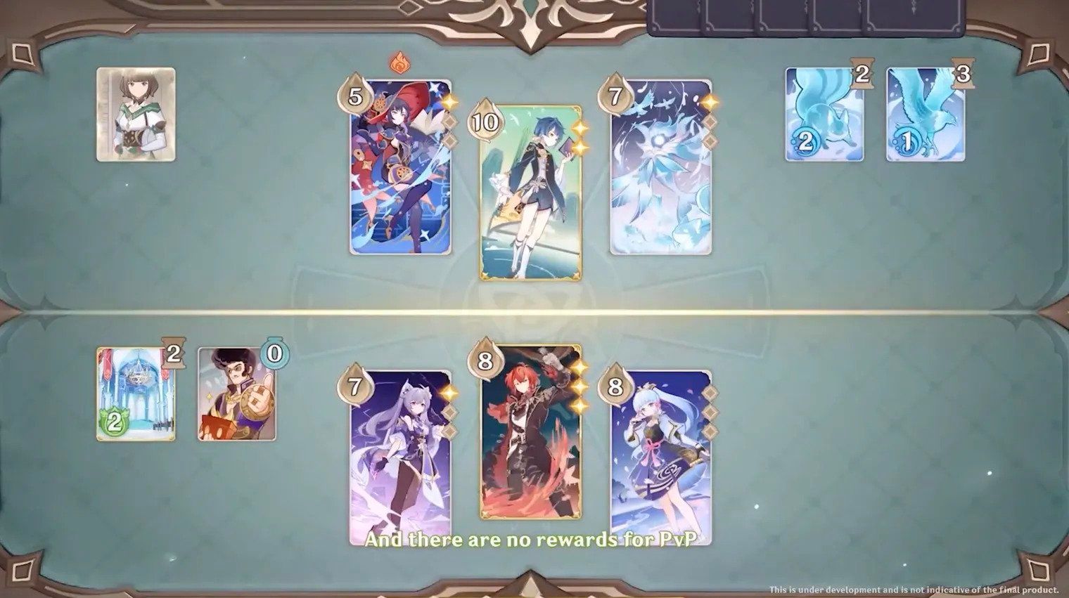 Genshin Impact TCG Genius Invokation Will Debut in Version 3.3