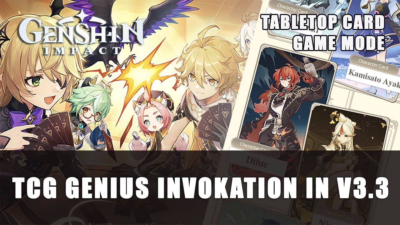 Genshin Impact TCG Genius Invokation in V3.3