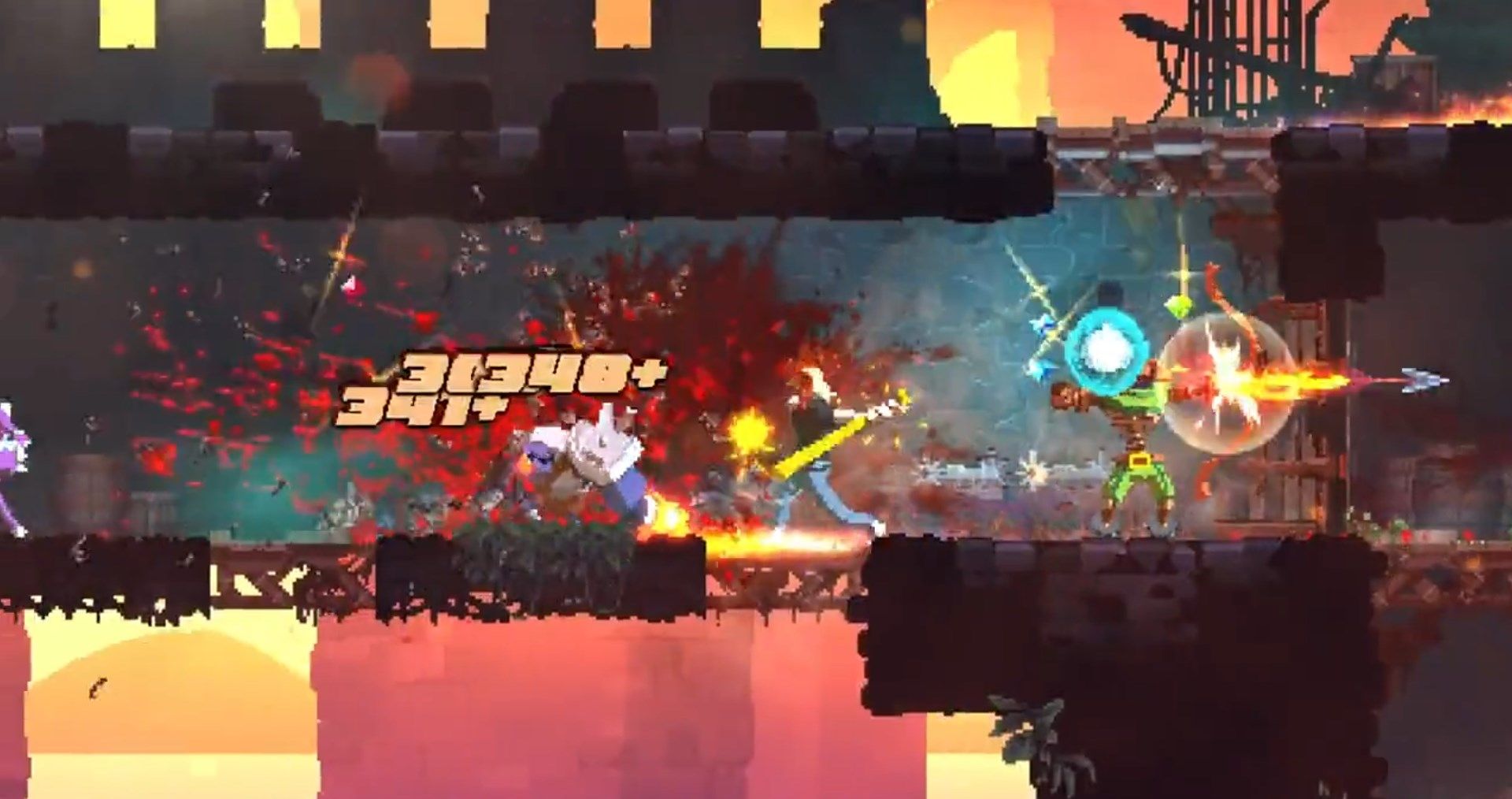 Hotline Miami Hitting with Baseball Bats