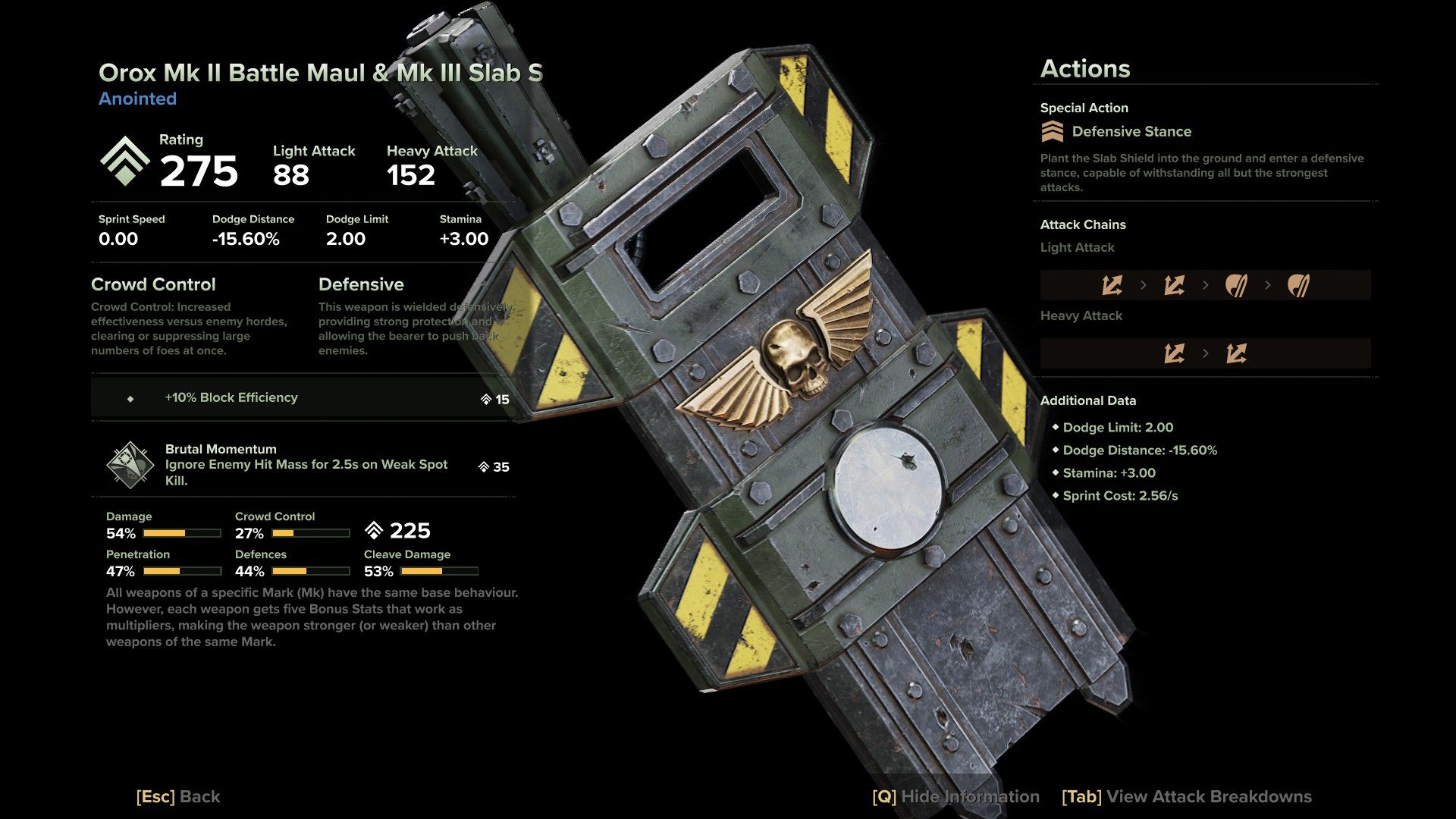 Ogryn Skullbreaker - Slab and Shield