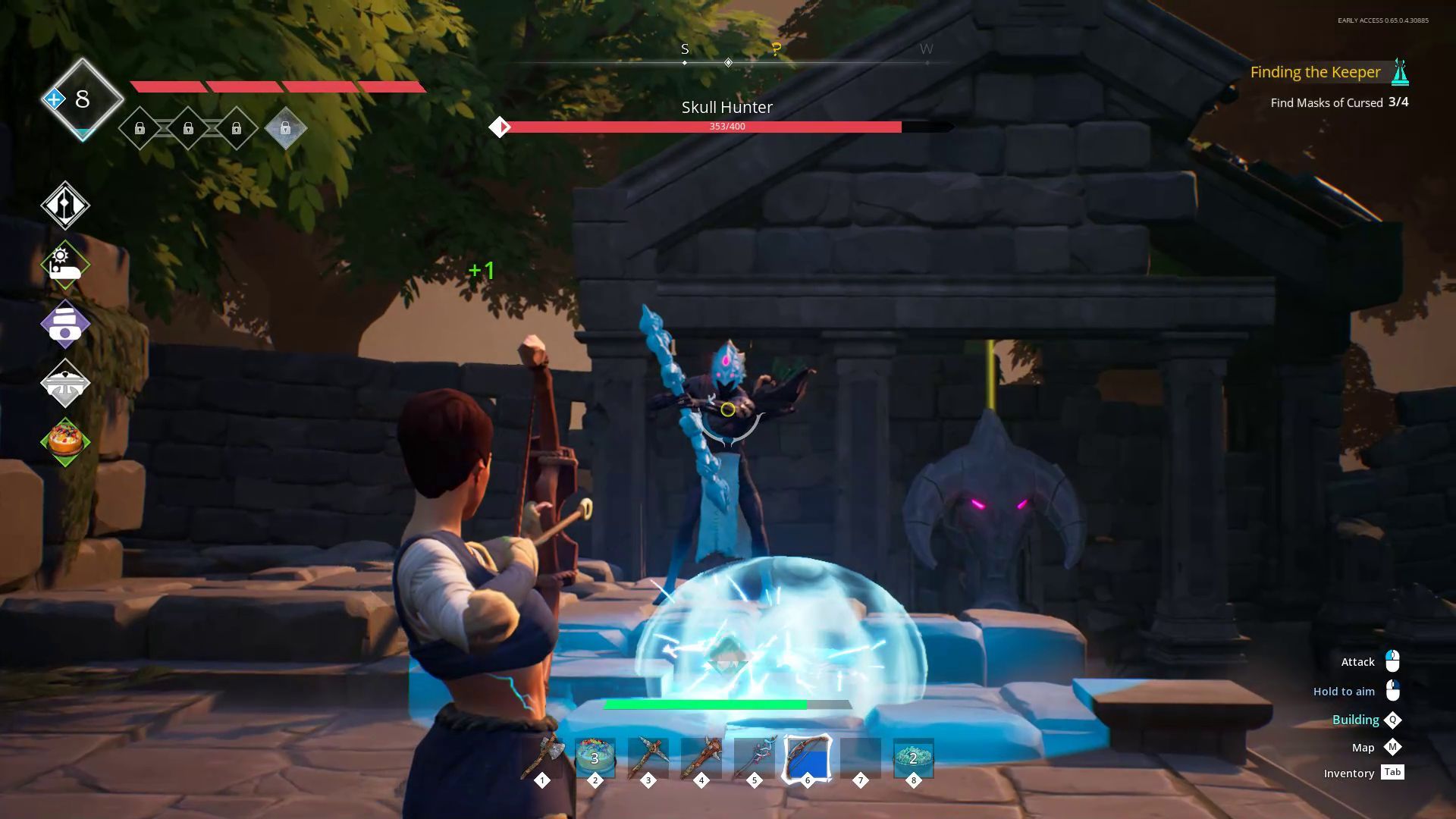 Skull Hunter Boss Fight