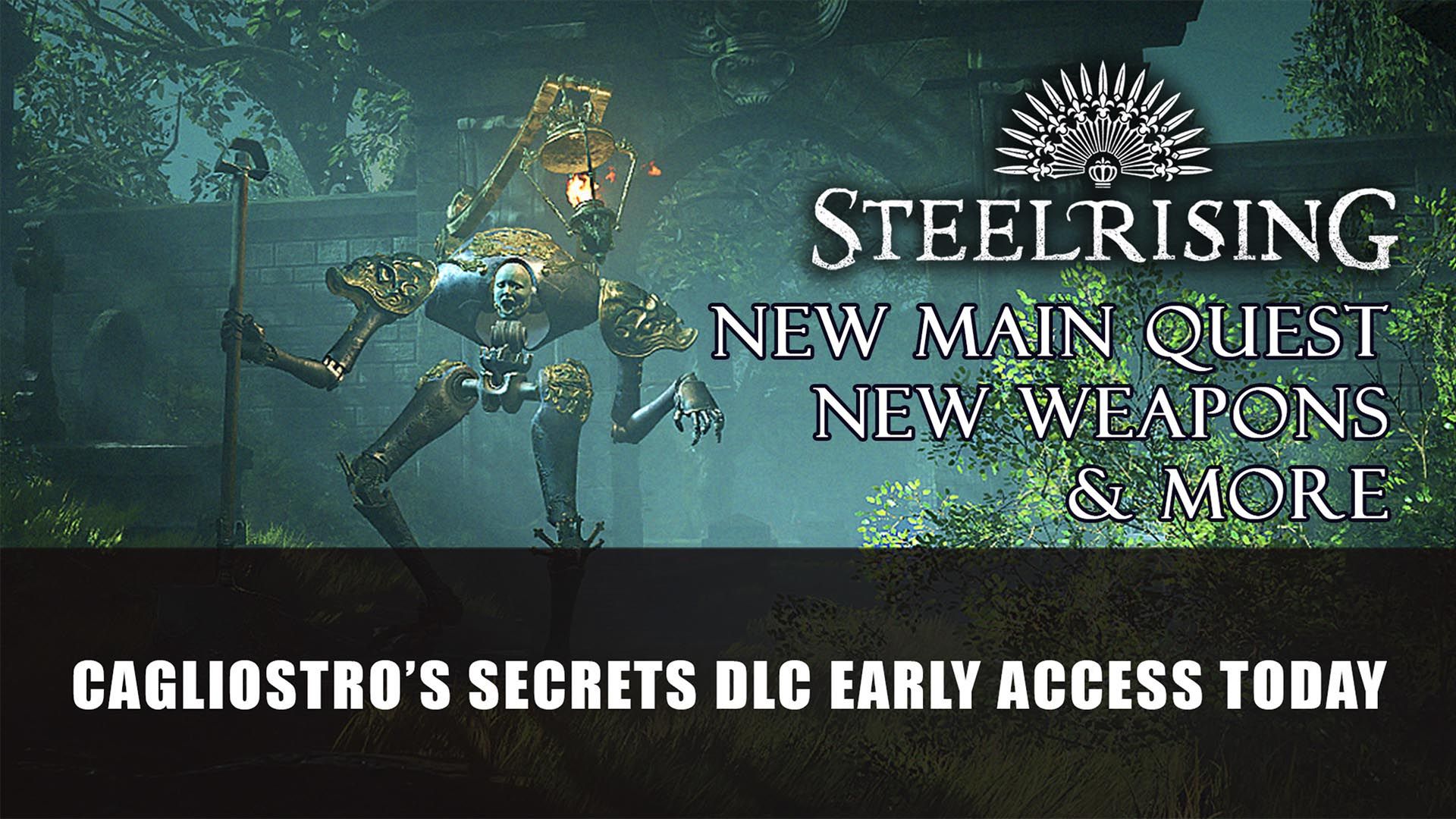 Steelrising Cagliostro’s Secrets DLC Early Access Today
