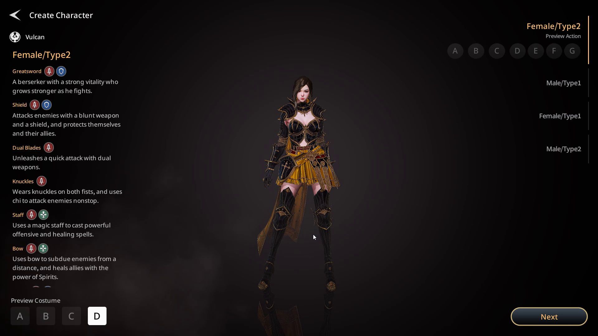 TRAHA Global MMORPG Gameplay Overview - Character Creation