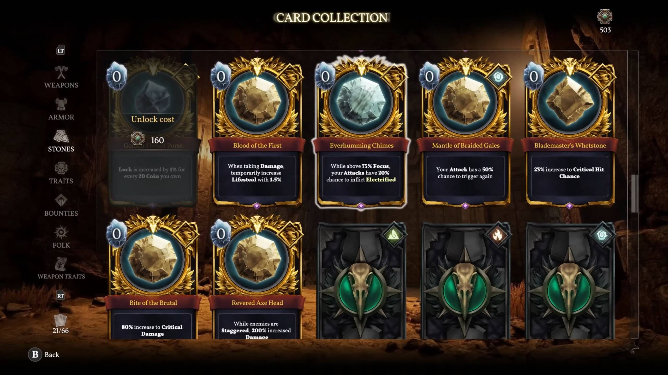 Unlock Cards as You Go