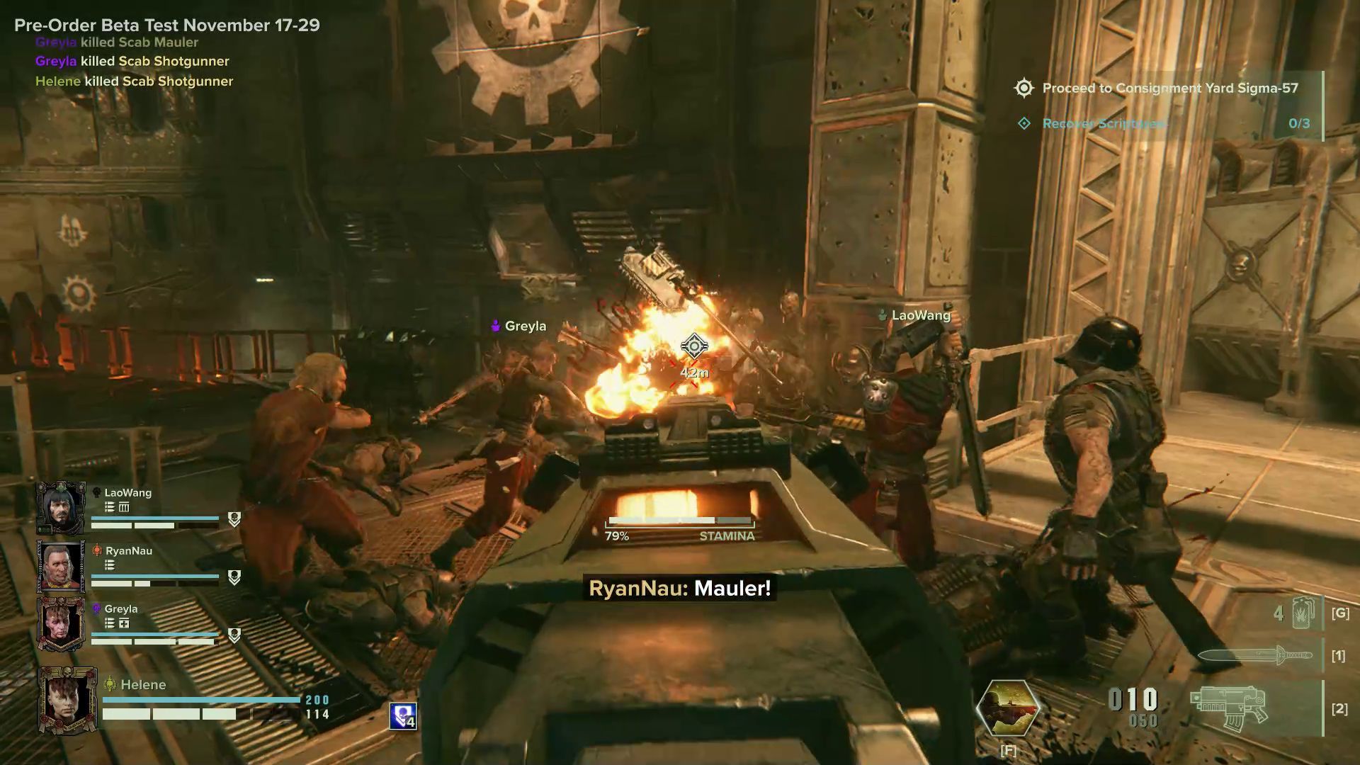 Warhammer 40K Darktide Class Guide - Veteran Sharpshooter in Combat