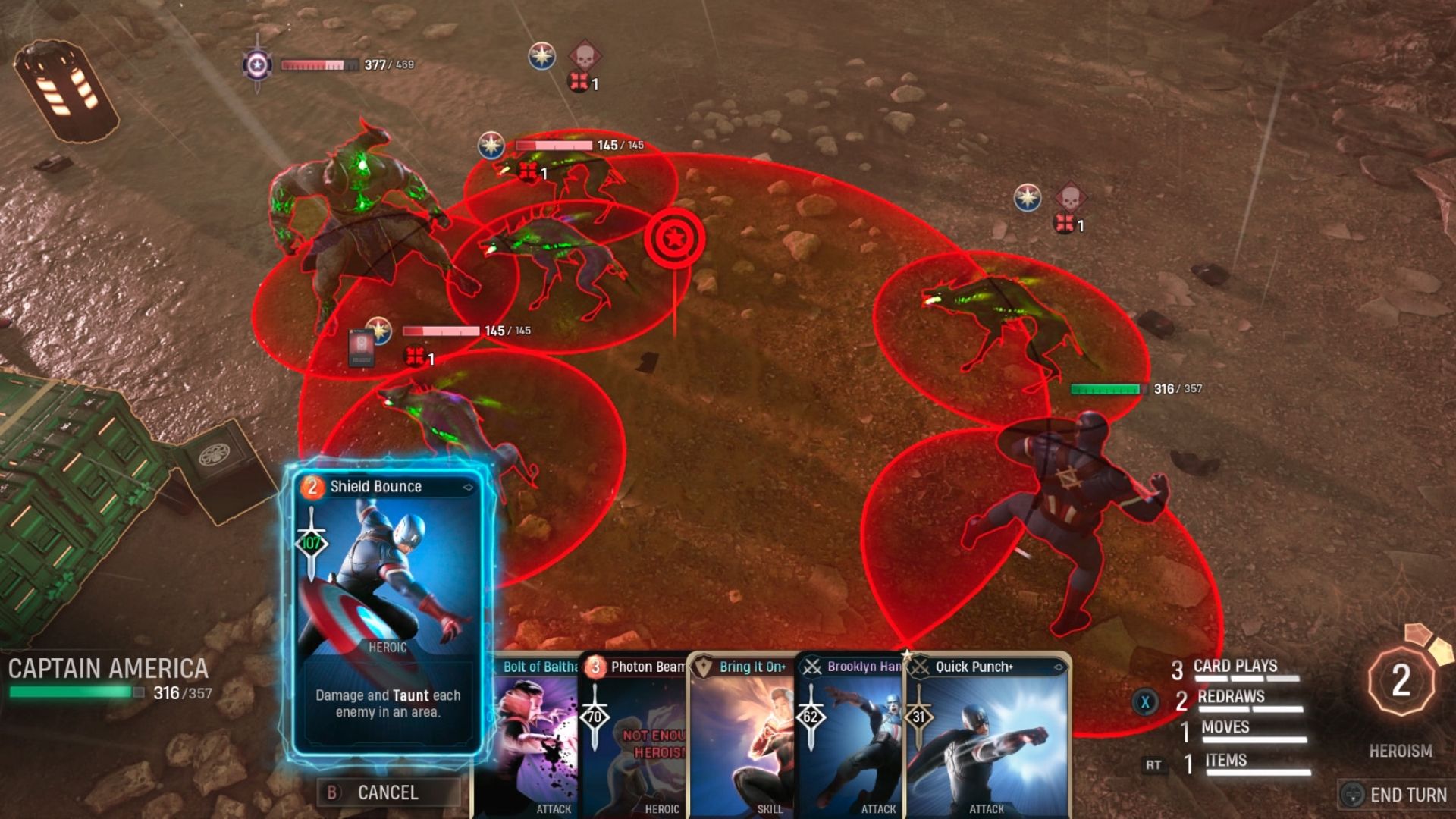 Midnight Suns Captain America Build Guide: How to use Captain America