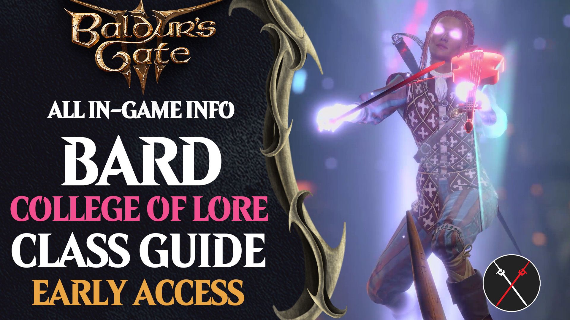Baldur&rsquo;s Gate 3 College of Lore Bard Build for Early Access
