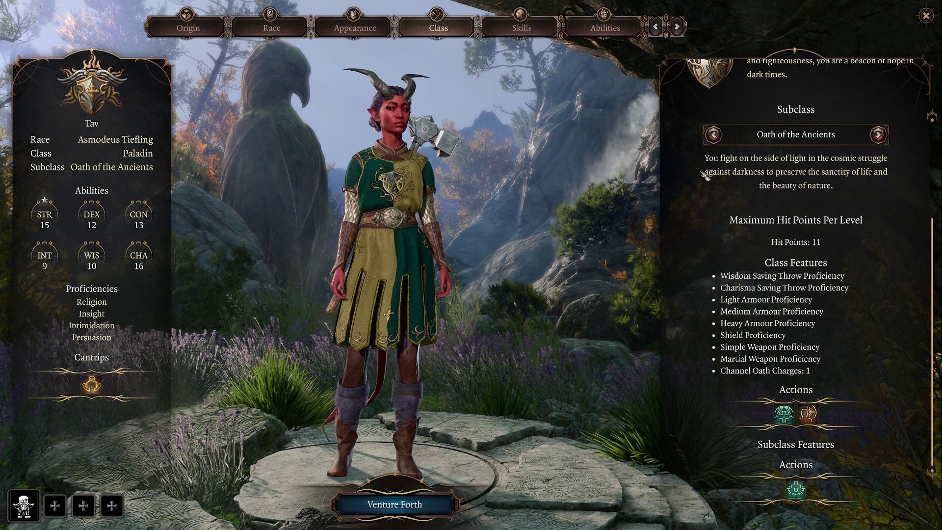 Baldur&rsquo;s Gate 3 Update 9 Patch Notes - Paladin Oath of the Ancients Subclass