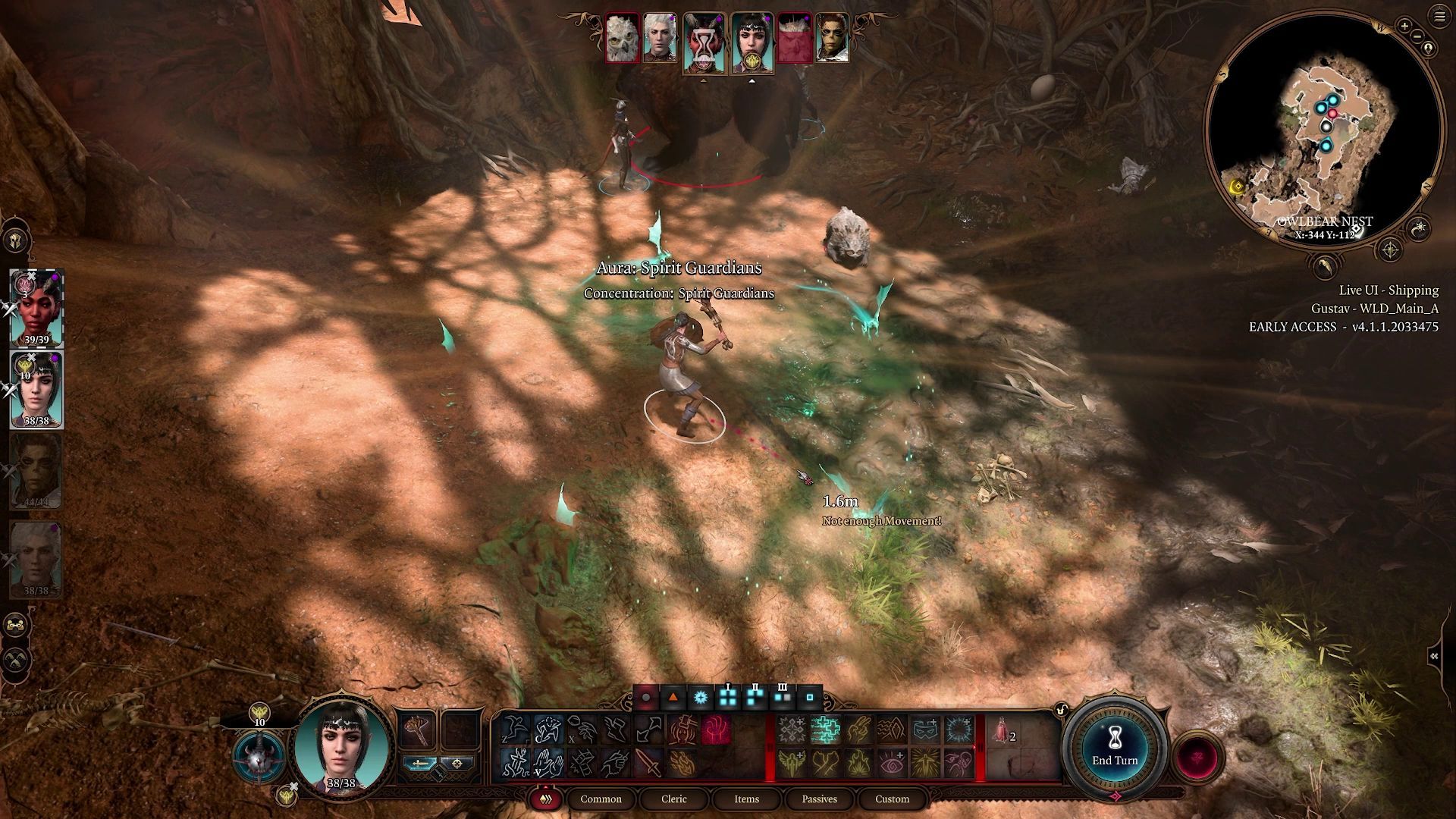 Baldur&rsquo;s Gate 3 Update 9 Patch Notes - Spirit Guardians (Necrotic Damage) in Combat