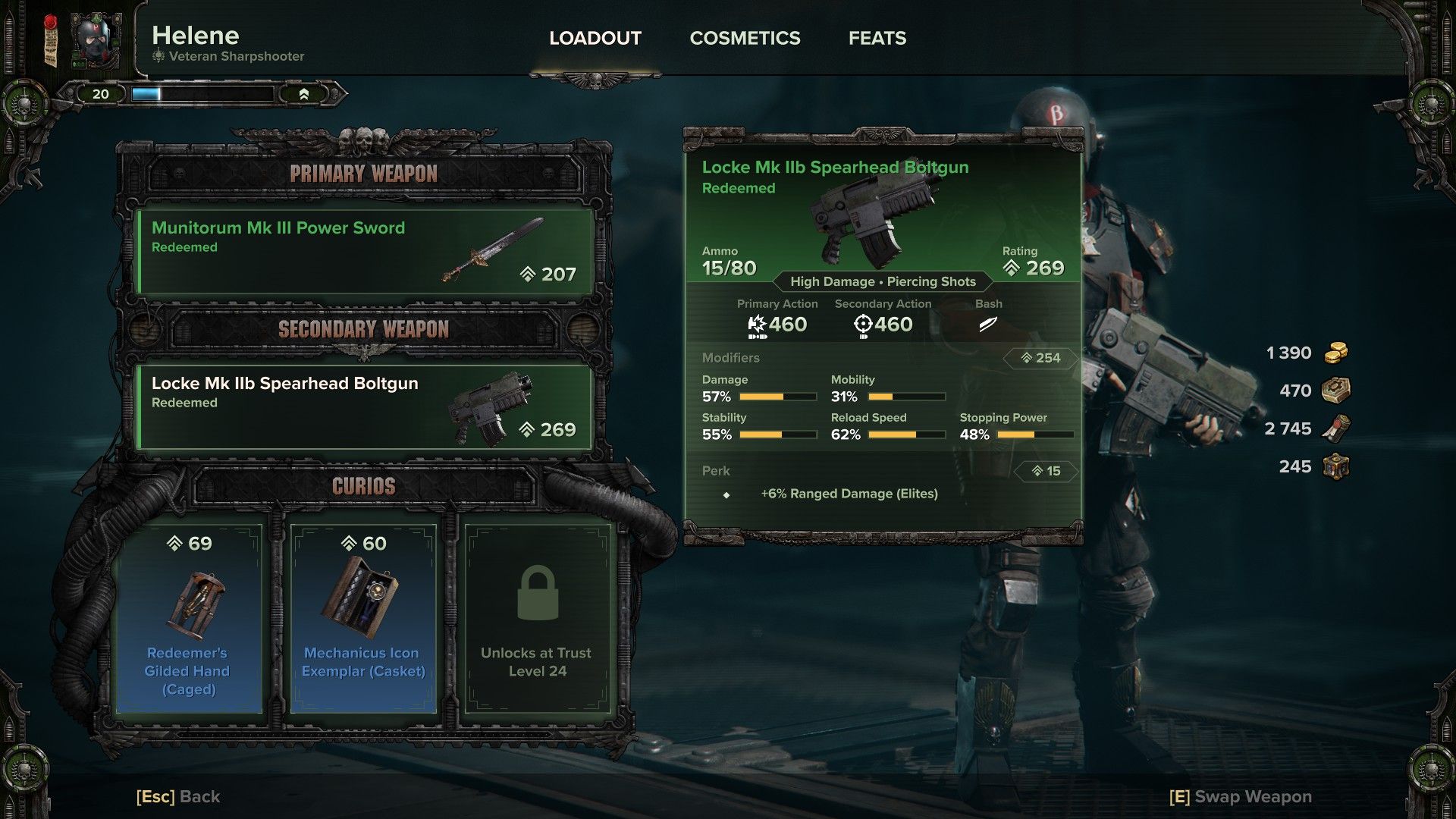 Boltgun Ranged Weapon