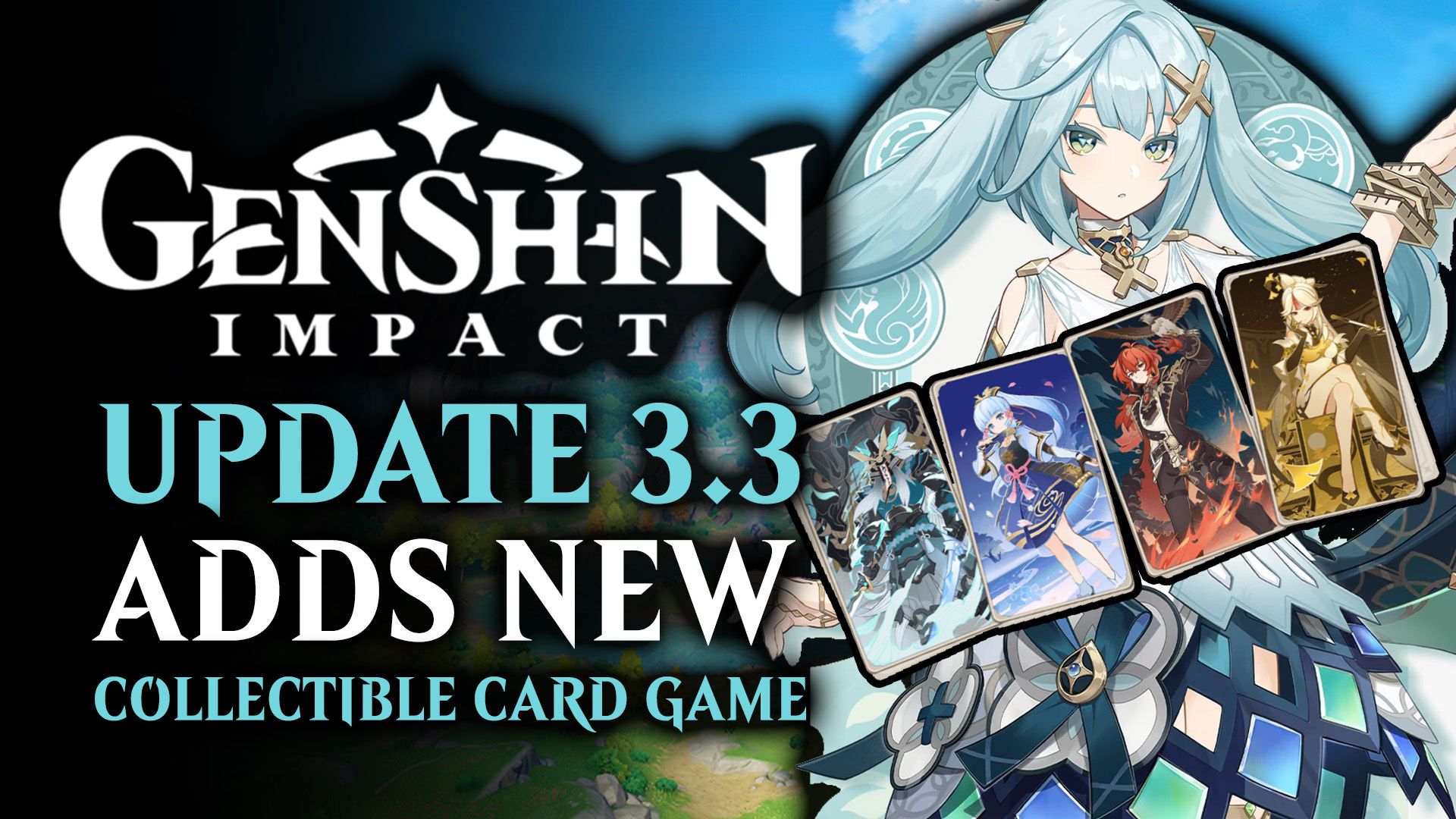 Genshin Impact Update 3.3 Adds a New Collectible Card Game