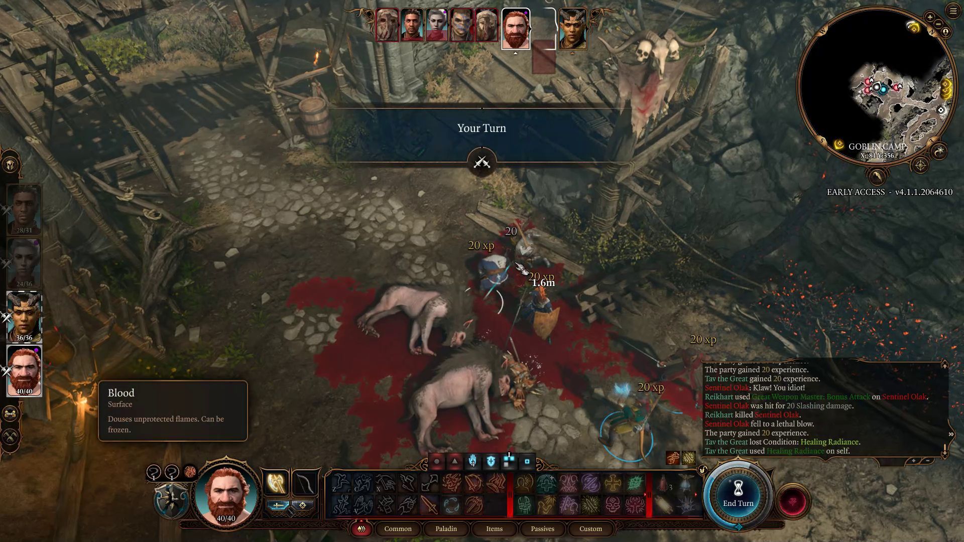 Baldur&rsquo;s Gate 3 Oathbreaker Paladin Build Guide - Great Weapon Master Bonus Attack in Combat