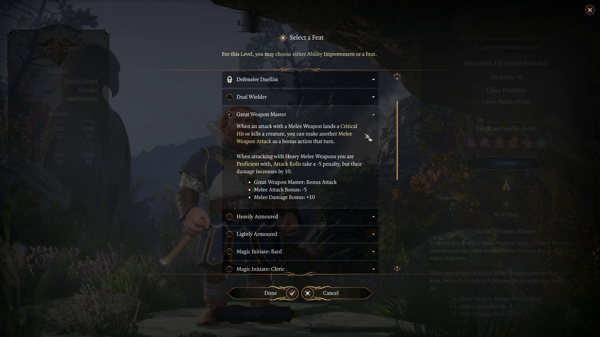 Great Weapon Master Feat