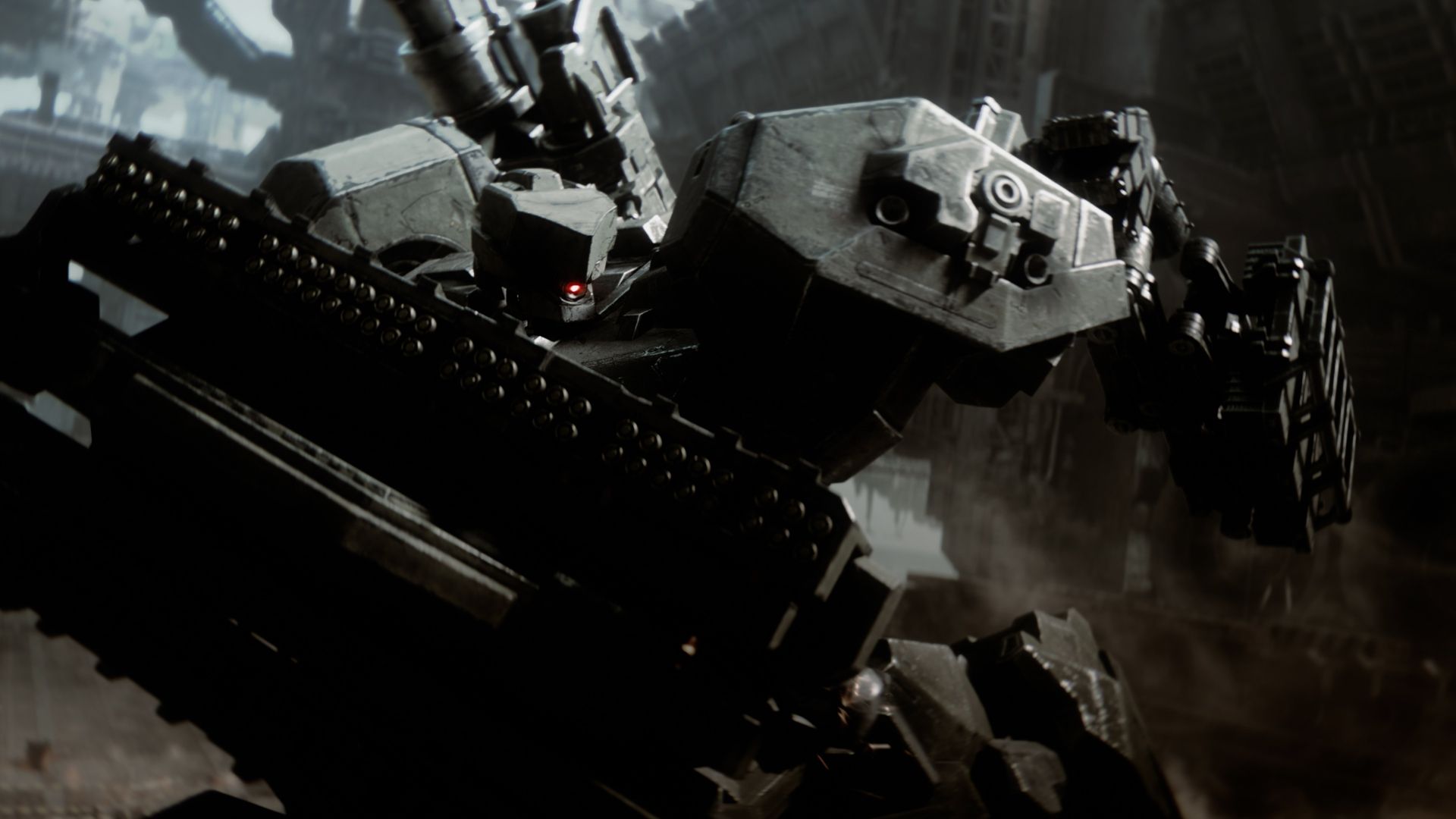 Heavy Mech Combat in Armored Core VI