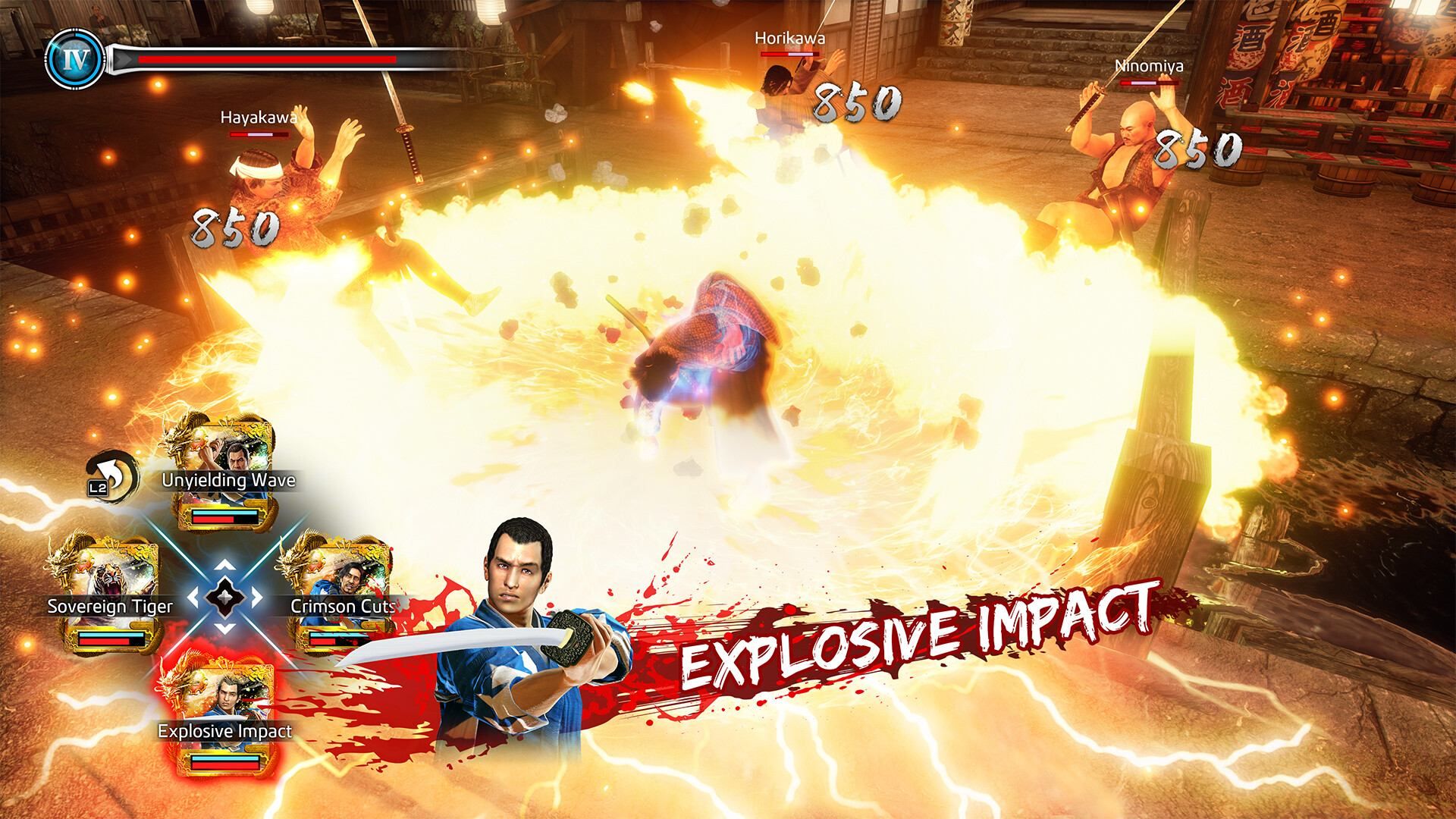 Of Course You Can Blow People Up in Like a Dragon Ishin