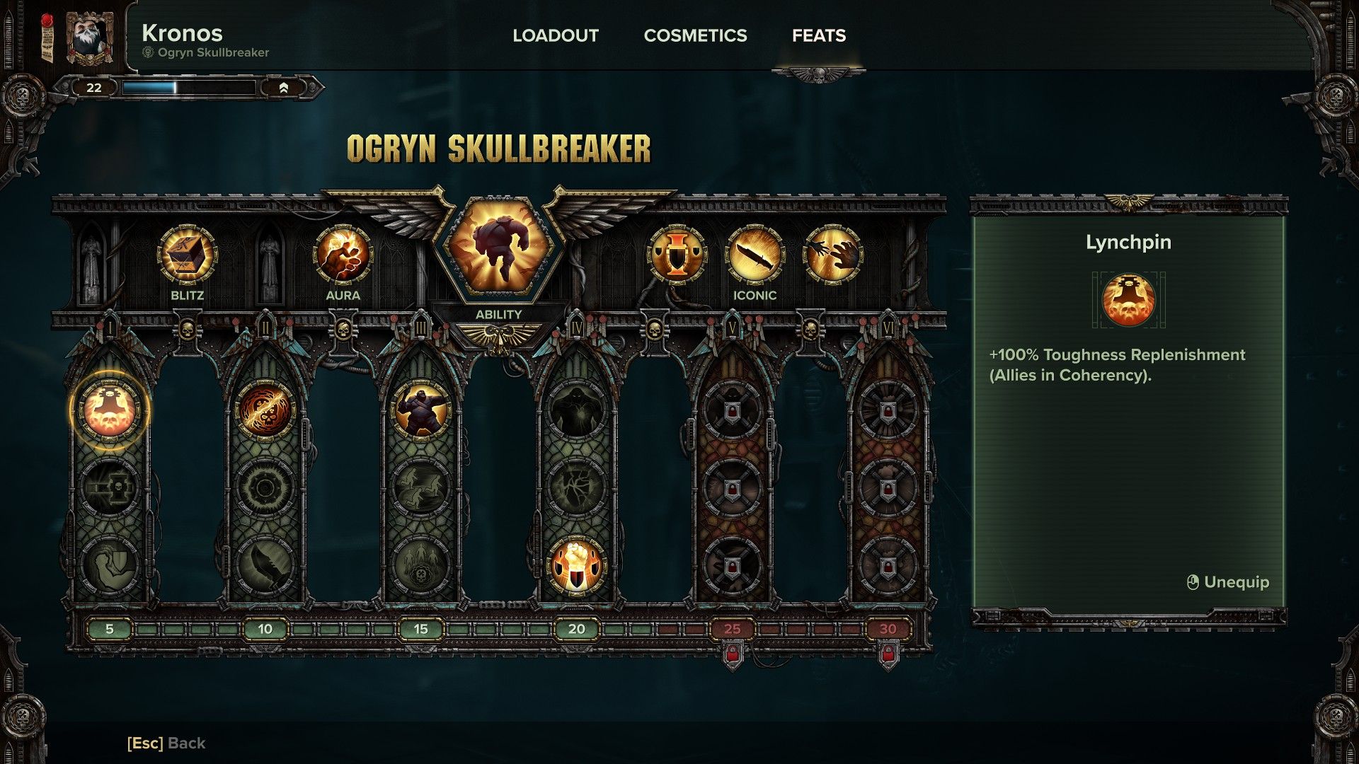 Ogryn Skullbreaker Class Guide - Lynchpin Feat