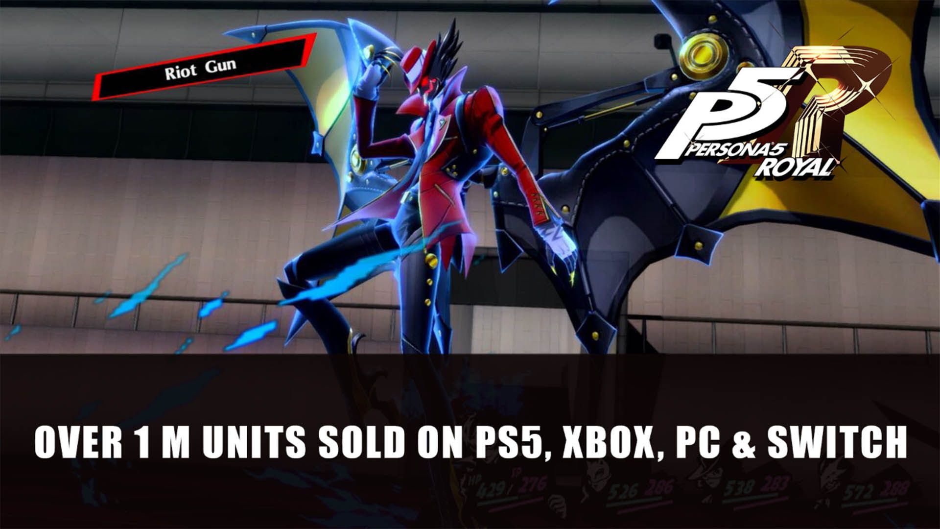 Persona 5 Royal over 1M Units Sold on PS5 Xbox PC &amp; Switch