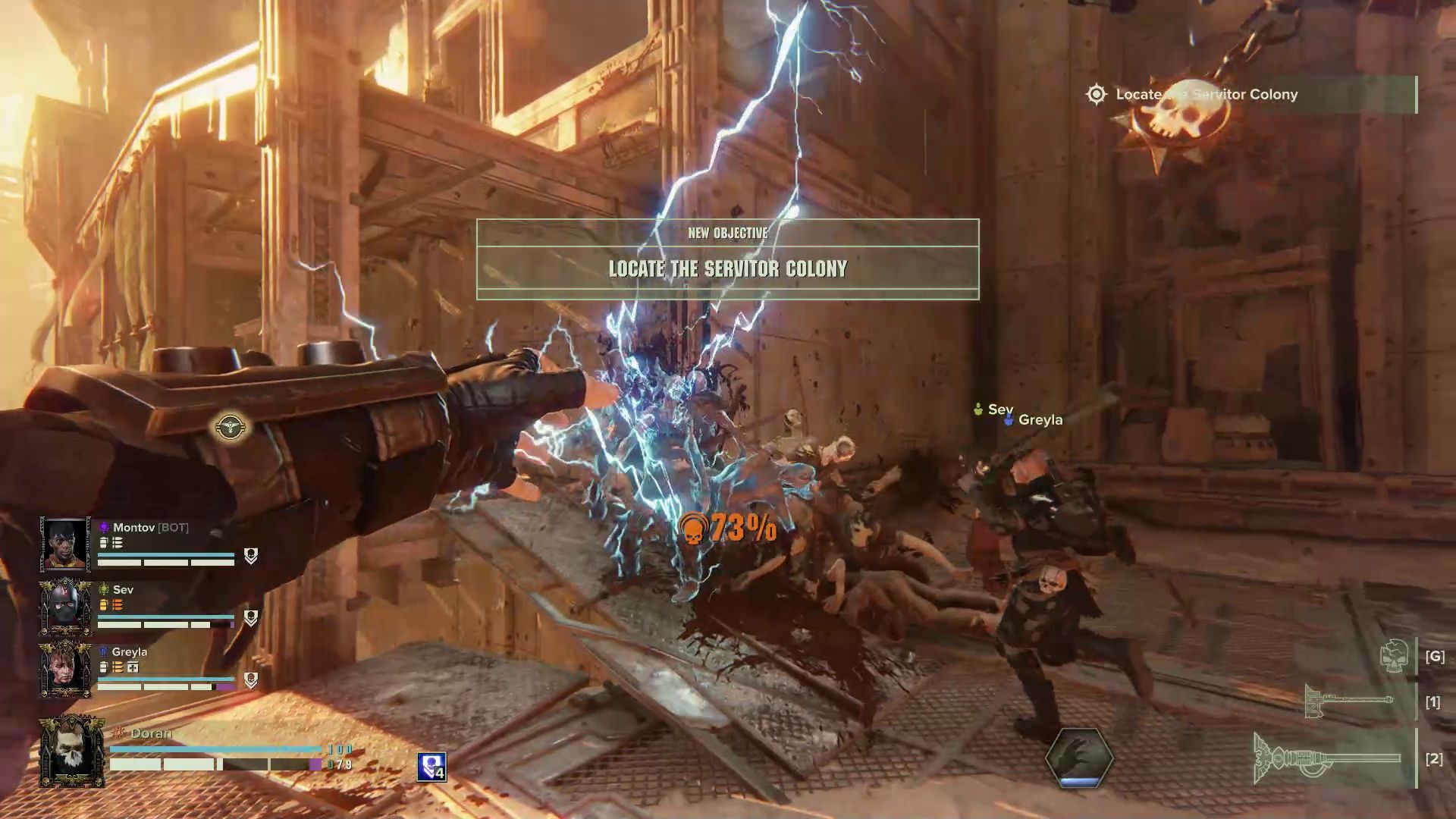 Psyker Psykinetic in Combat